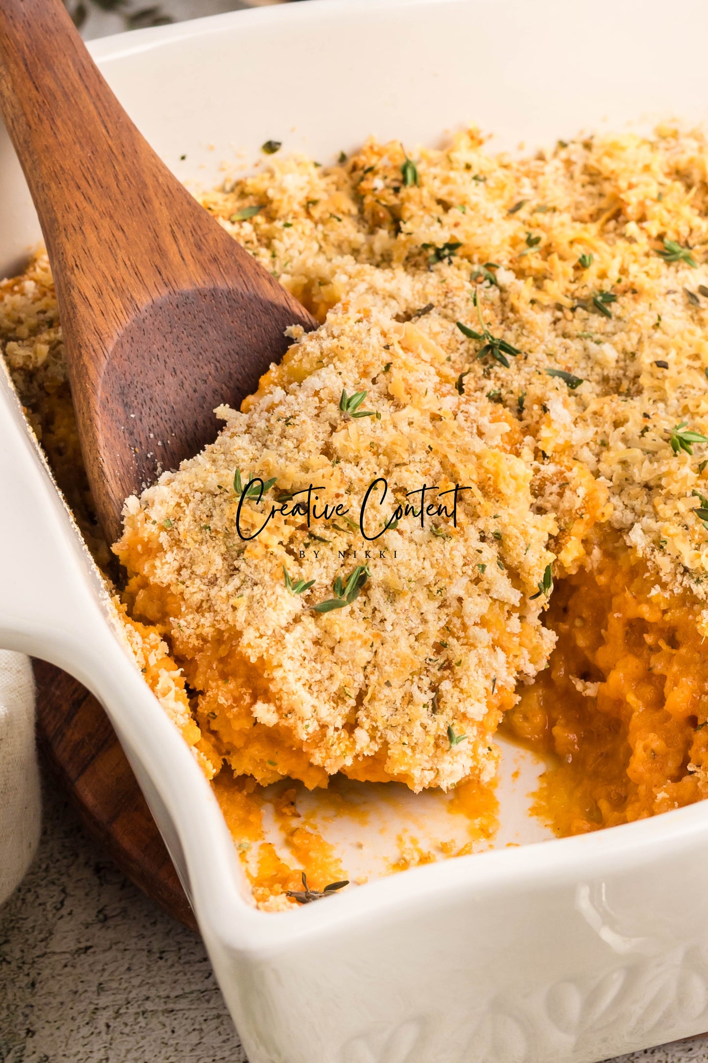 Savory Sweet Potato Casserole - Exclusive
