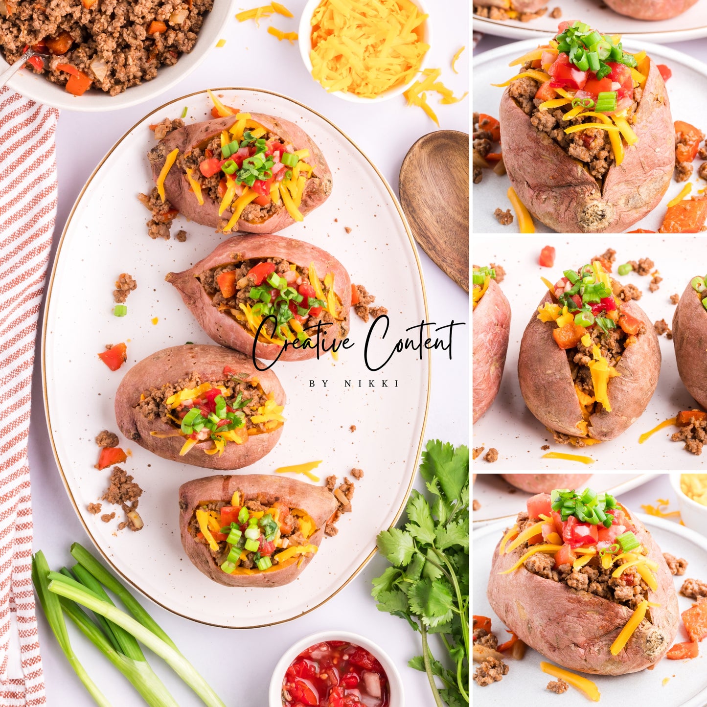 Taco Stuffed Sweet Potatoes - Exclusive