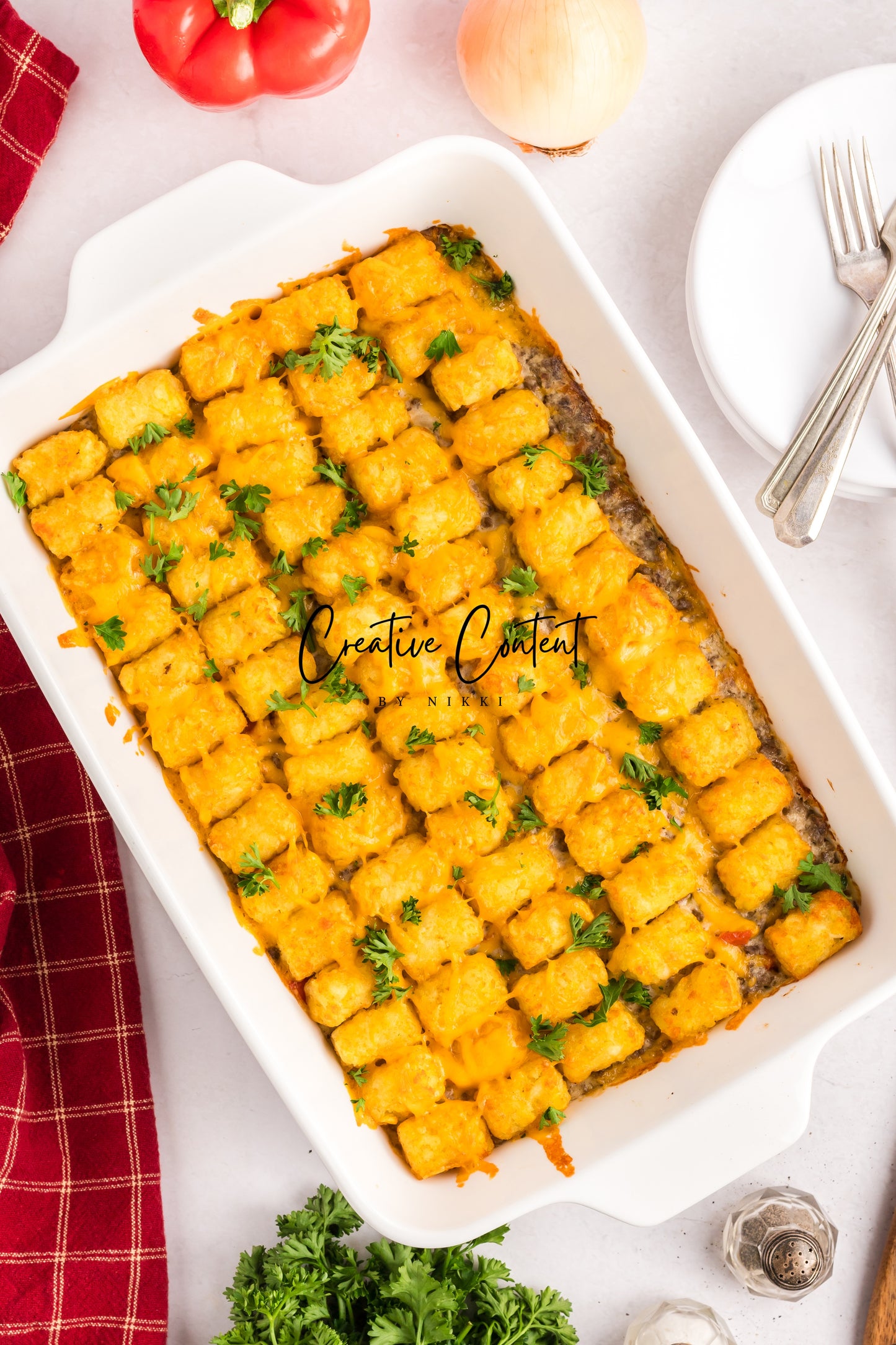 Tater Tot Casserole - Set 1 of 2