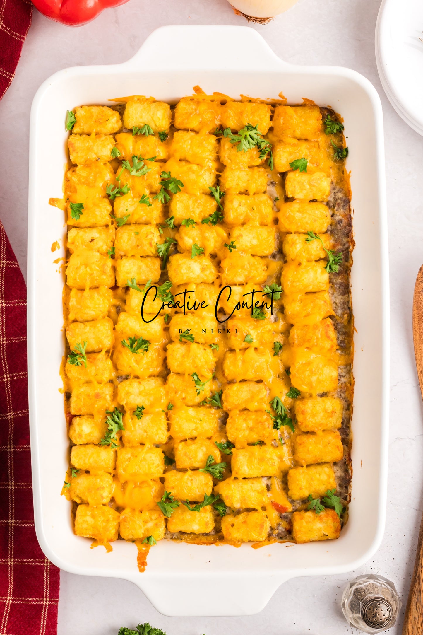Tater Tot Casserole - Set 1 of 2