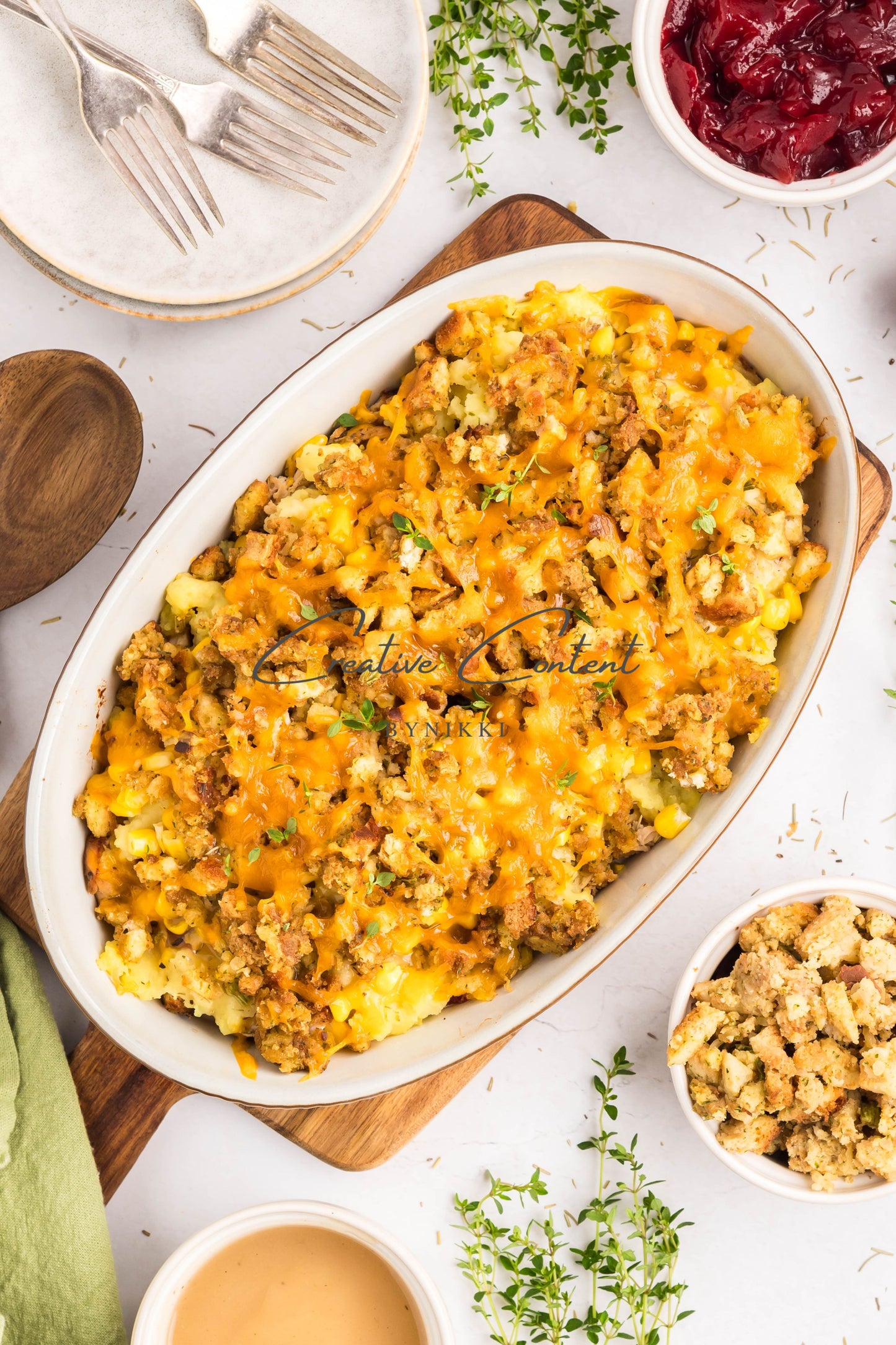 Thanksgiving Leftover Casserole - Exclusive