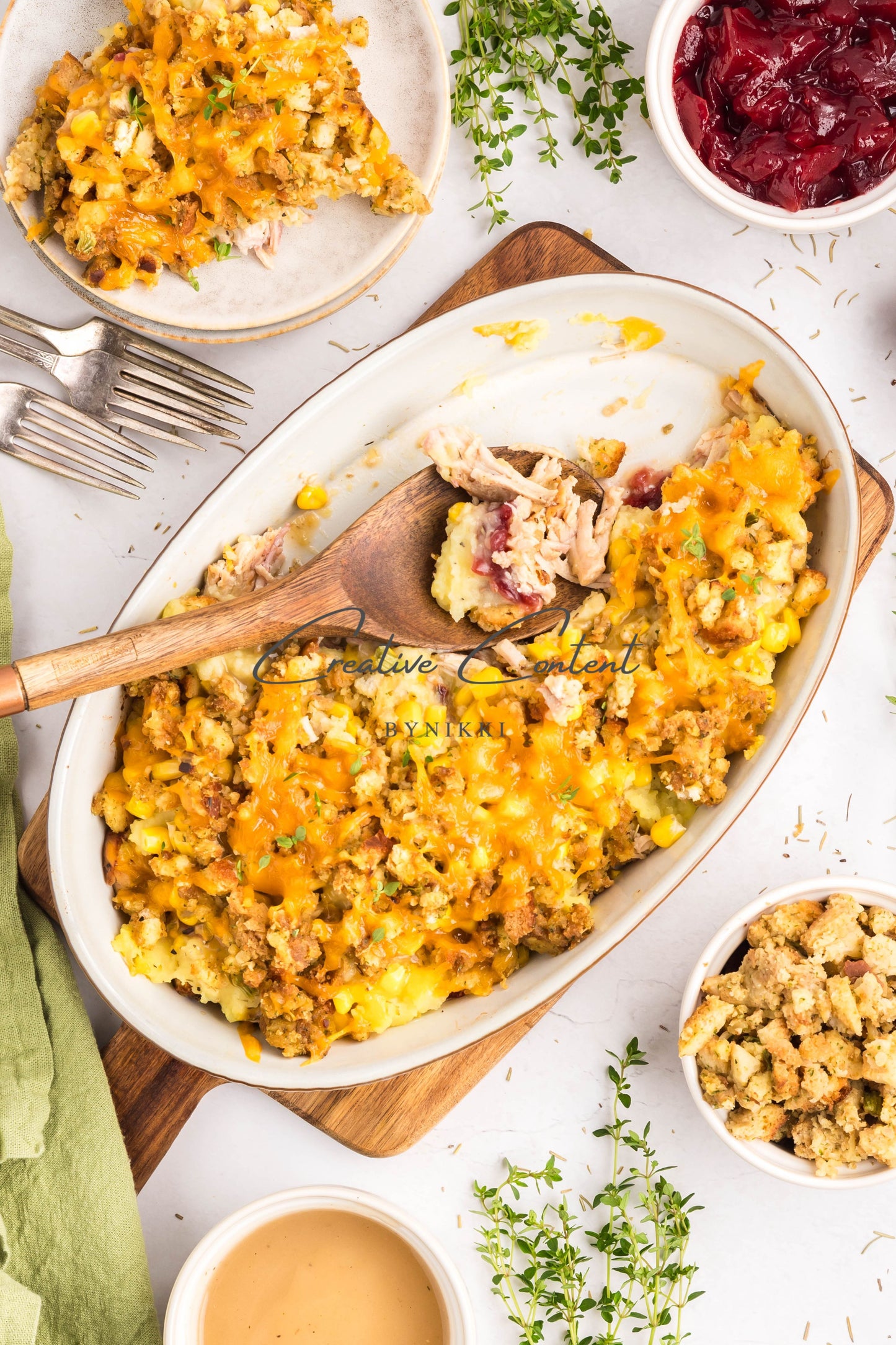Thanksgiving Leftover Casserole - Exclusive