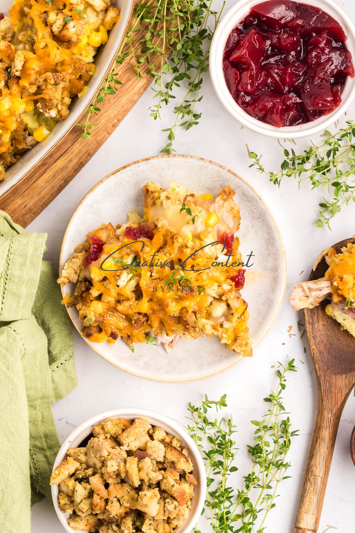 Thanksgiving Leftover Casserole - Exclusive