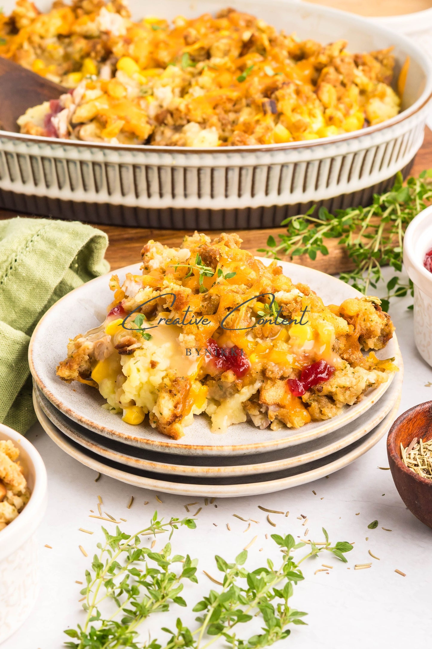 Thanksgiving Leftover Casserole - Exclusive