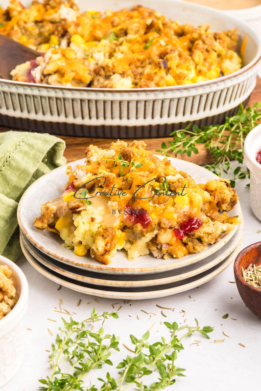 Thanksgiving Leftover Casserole - Exclusive