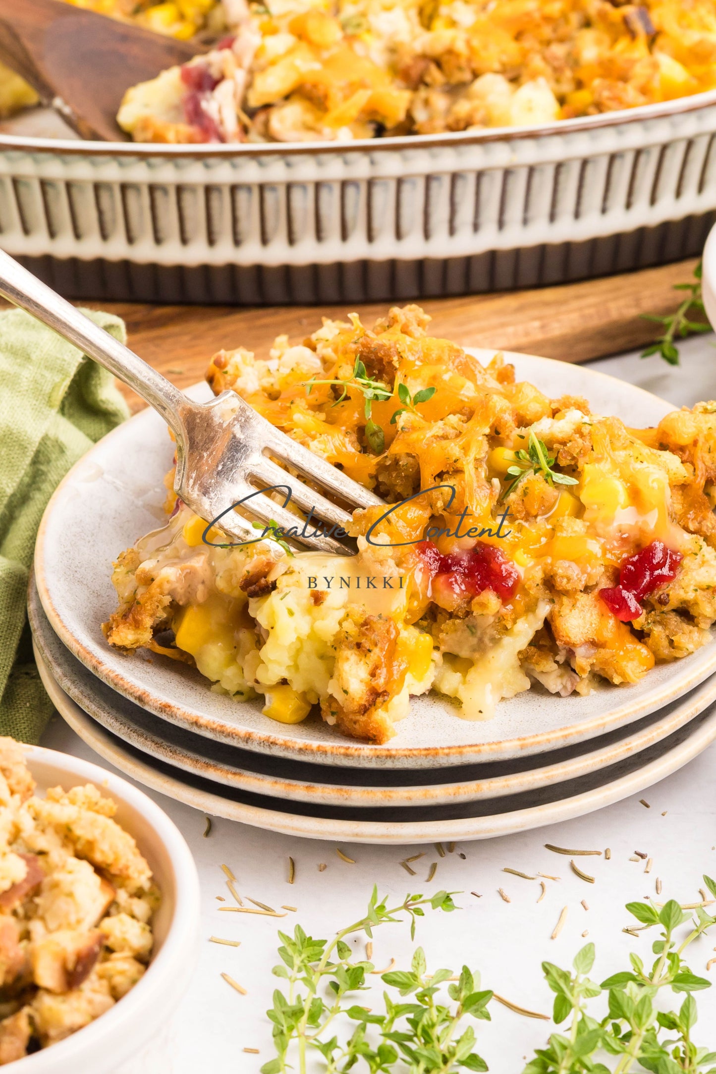 Thanksgiving Leftover Casserole - Exclusive
