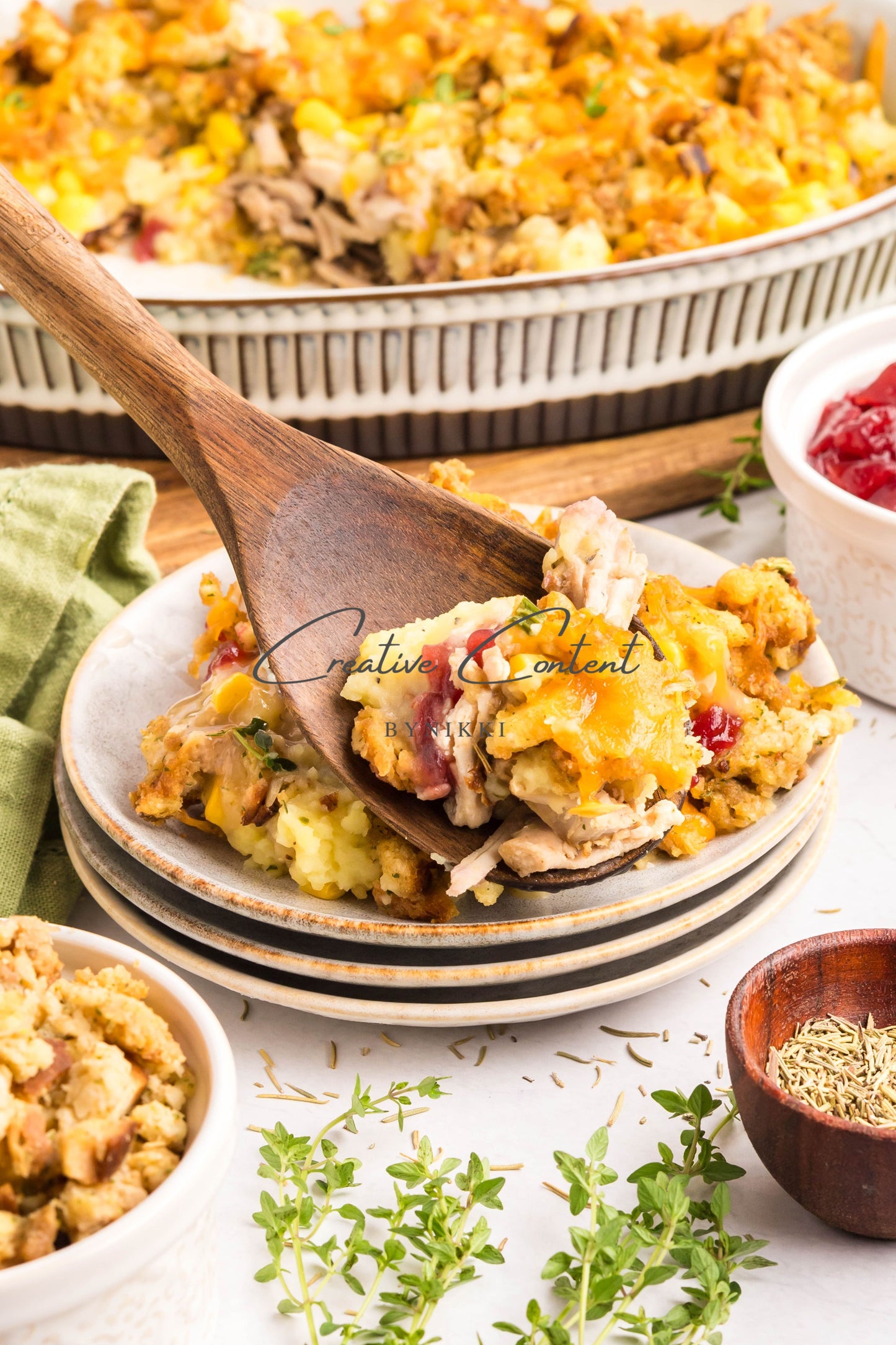 Thanksgiving Leftover Casserole - Exclusive