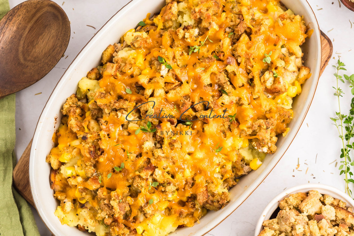 Thanksgiving Leftover Casserole - Exclusive