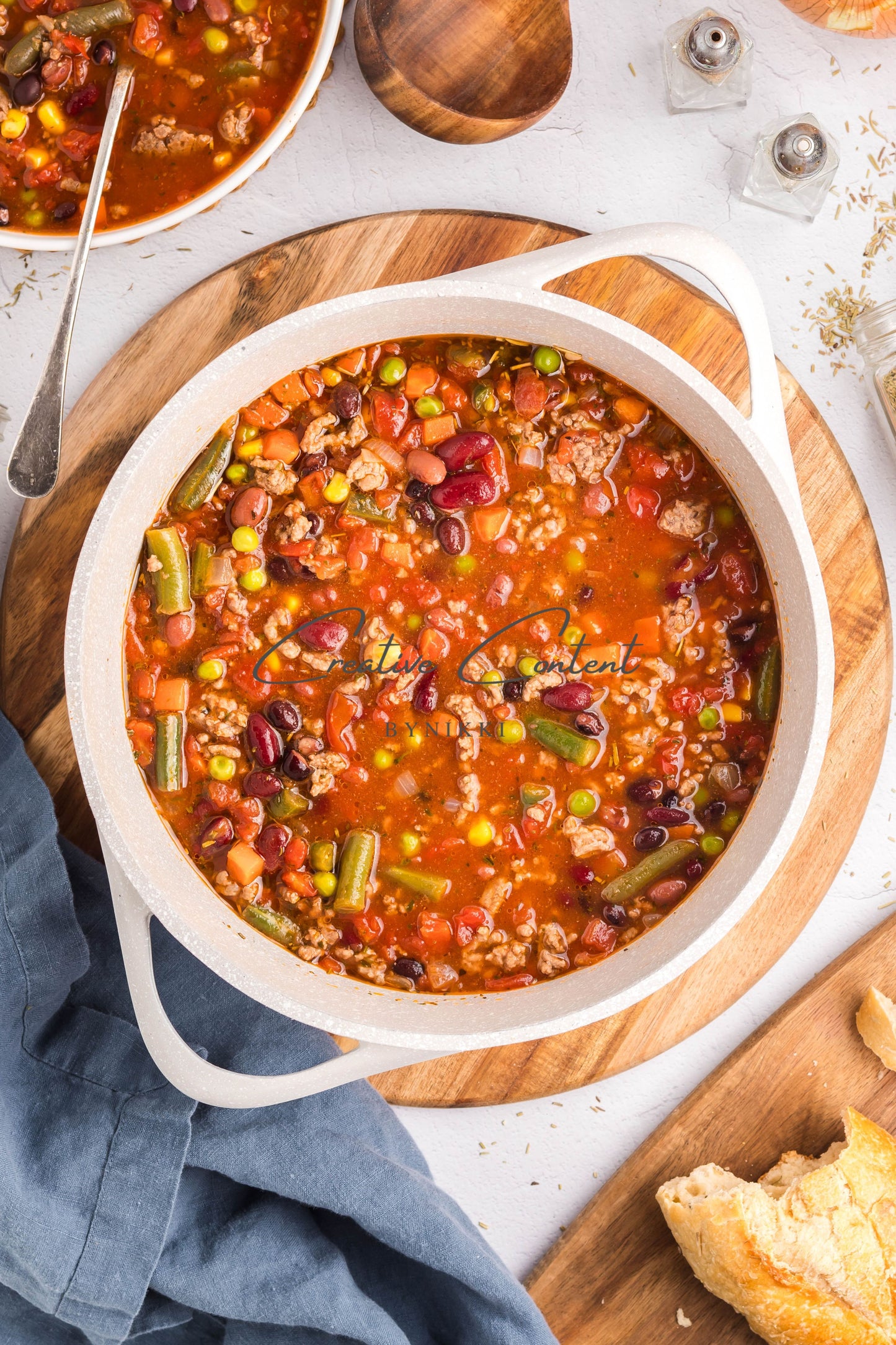 Three Bean Beef Soup  -  Exclusive