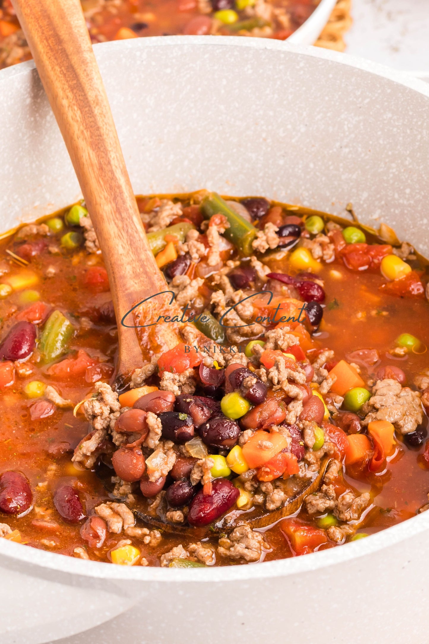 Three Bean Beef Soup  -  Exclusive