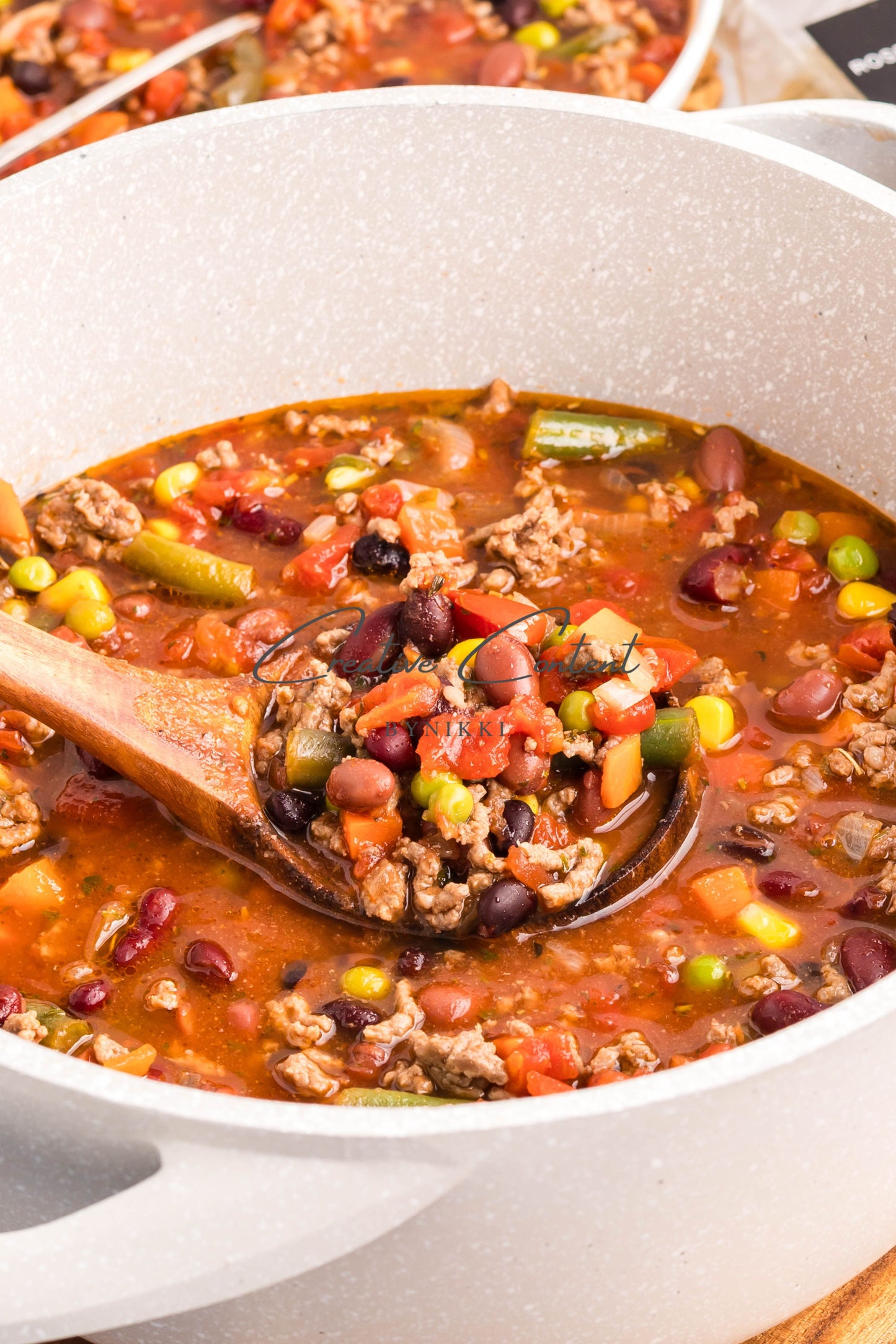 Three Bean Beef Soup  -  Exclusive