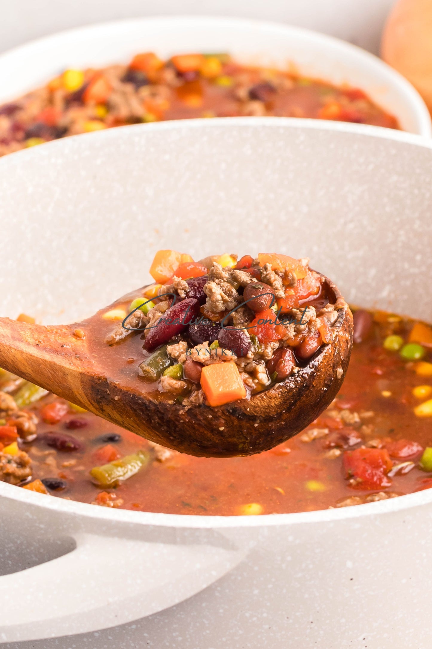 Three Bean Beef Soup  -  Exclusive