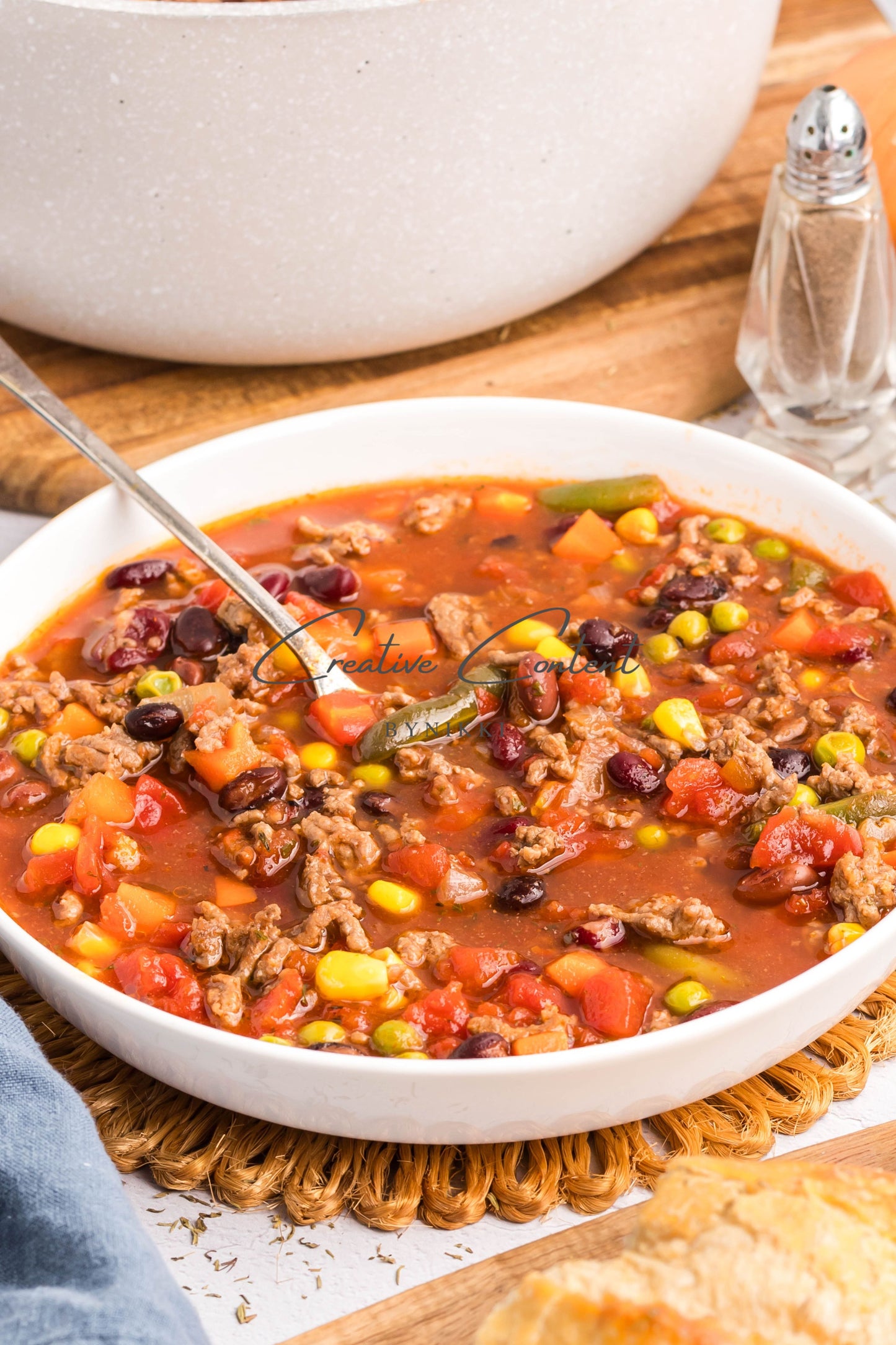 Three Bean Beef Soup  -  Exclusive