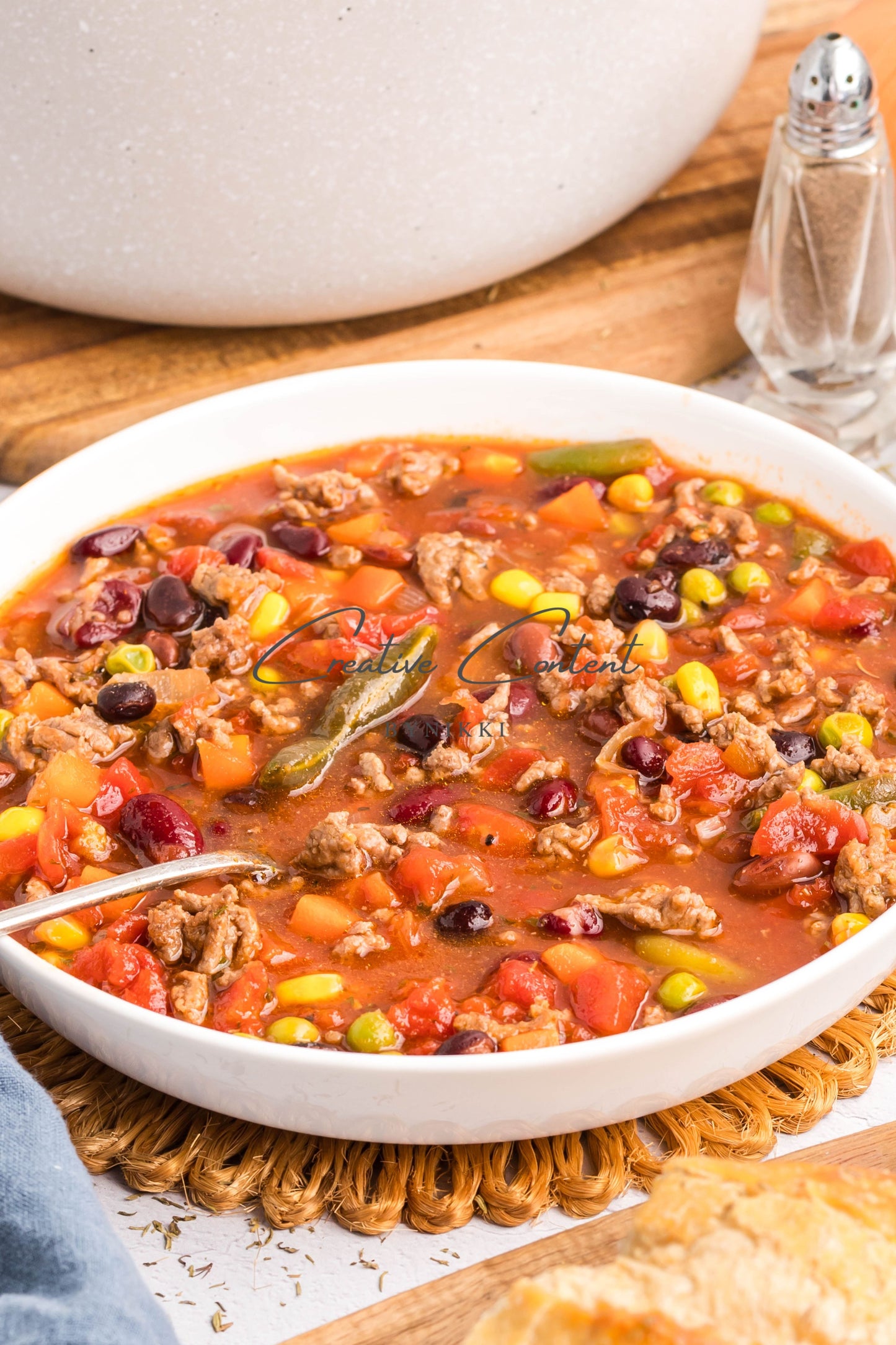 Three Bean Beef Soup  -  Exclusive