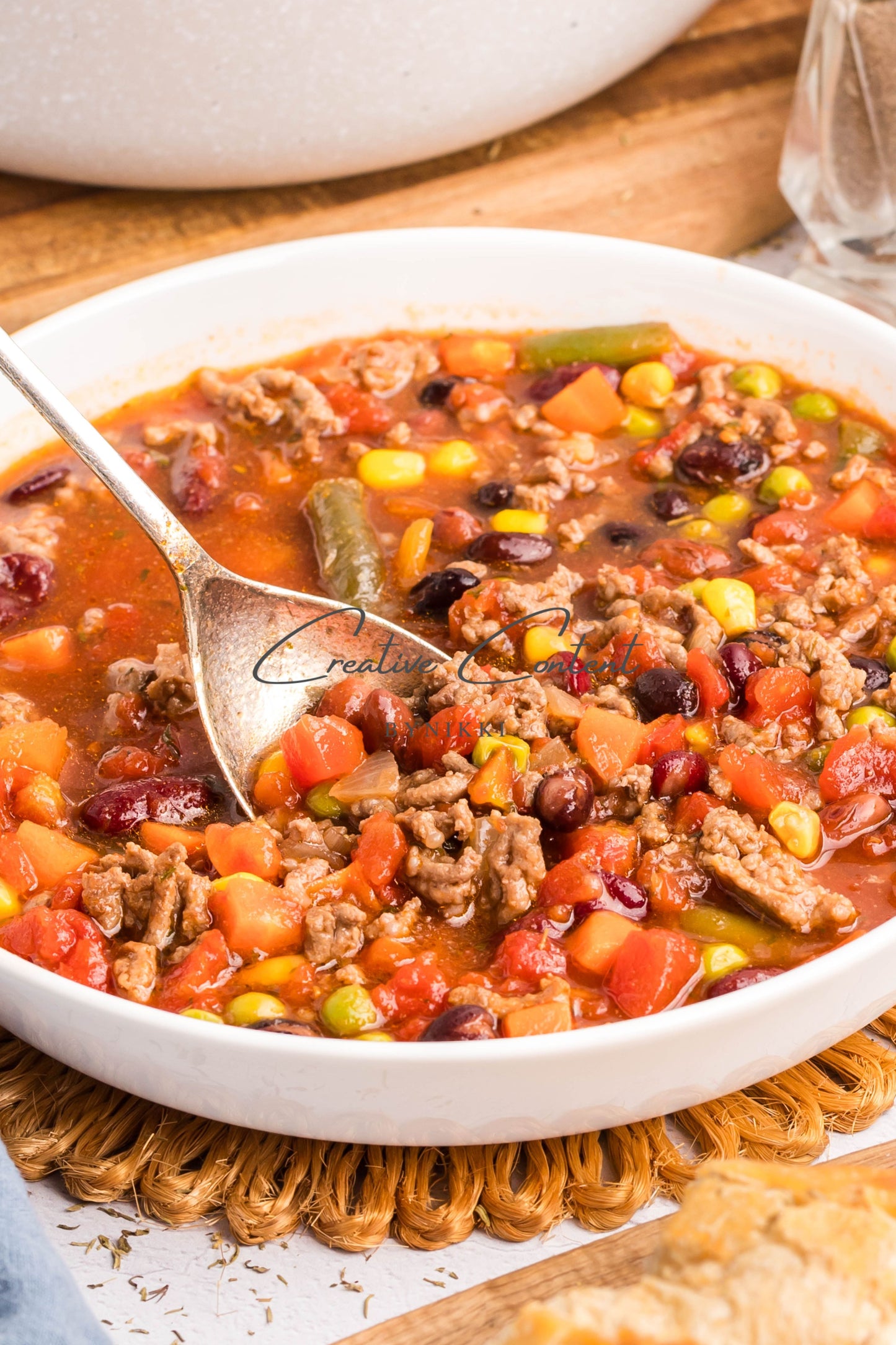 Three Bean Beef Soup  -  Exclusive