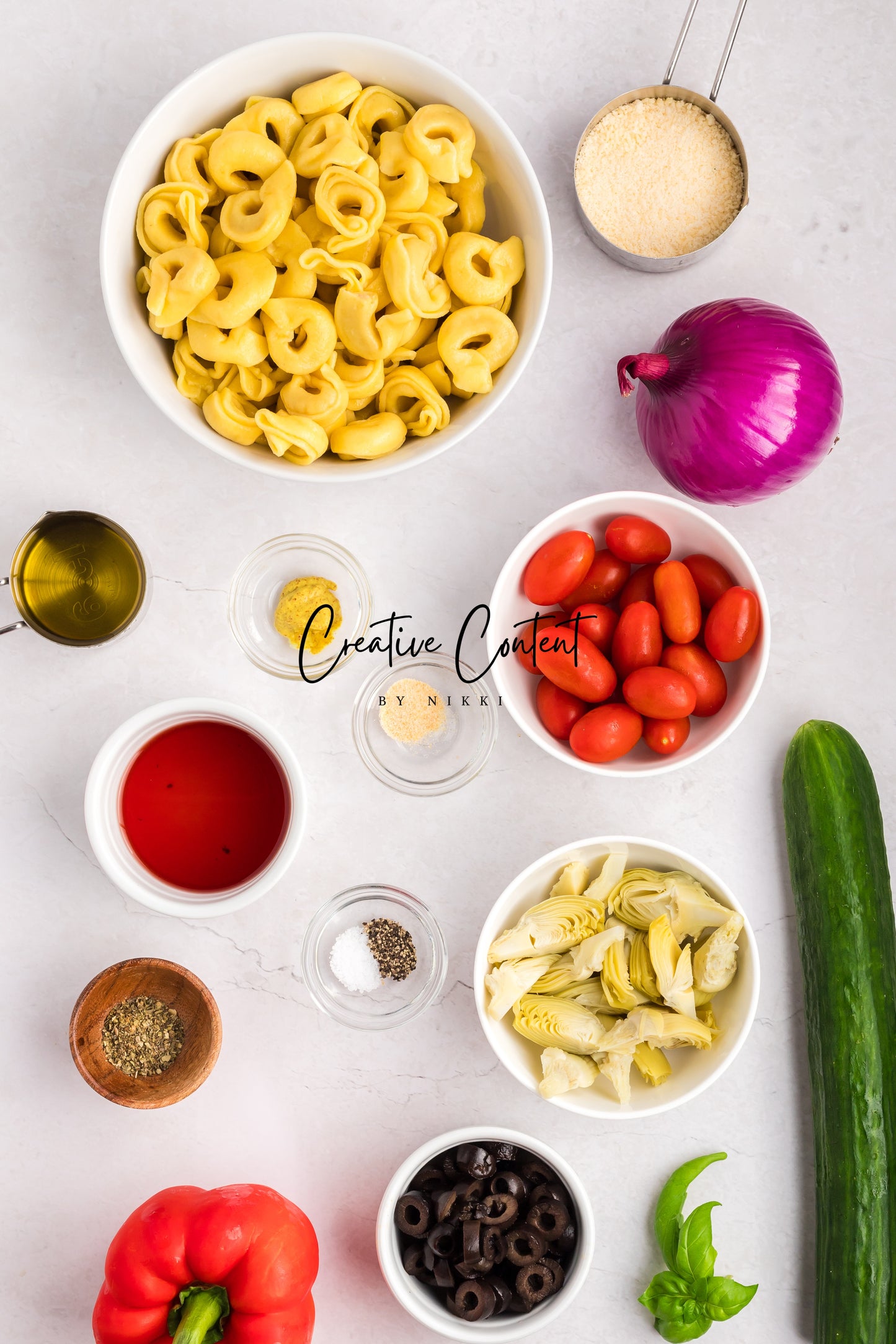 Tortellini Pasta Salad - Set 1 of 2