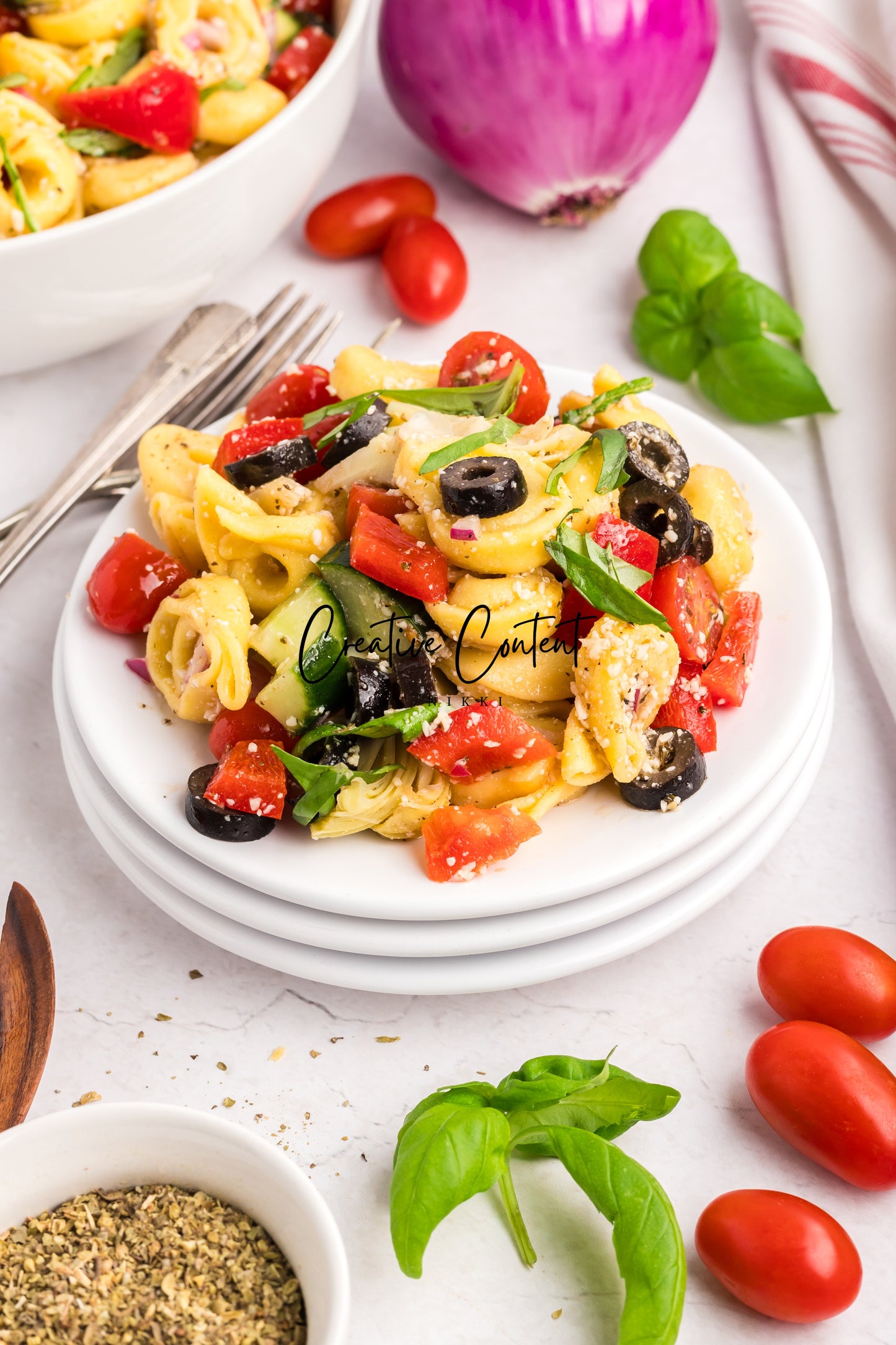 Tortellini Pasta Salad - Set 1 of 2