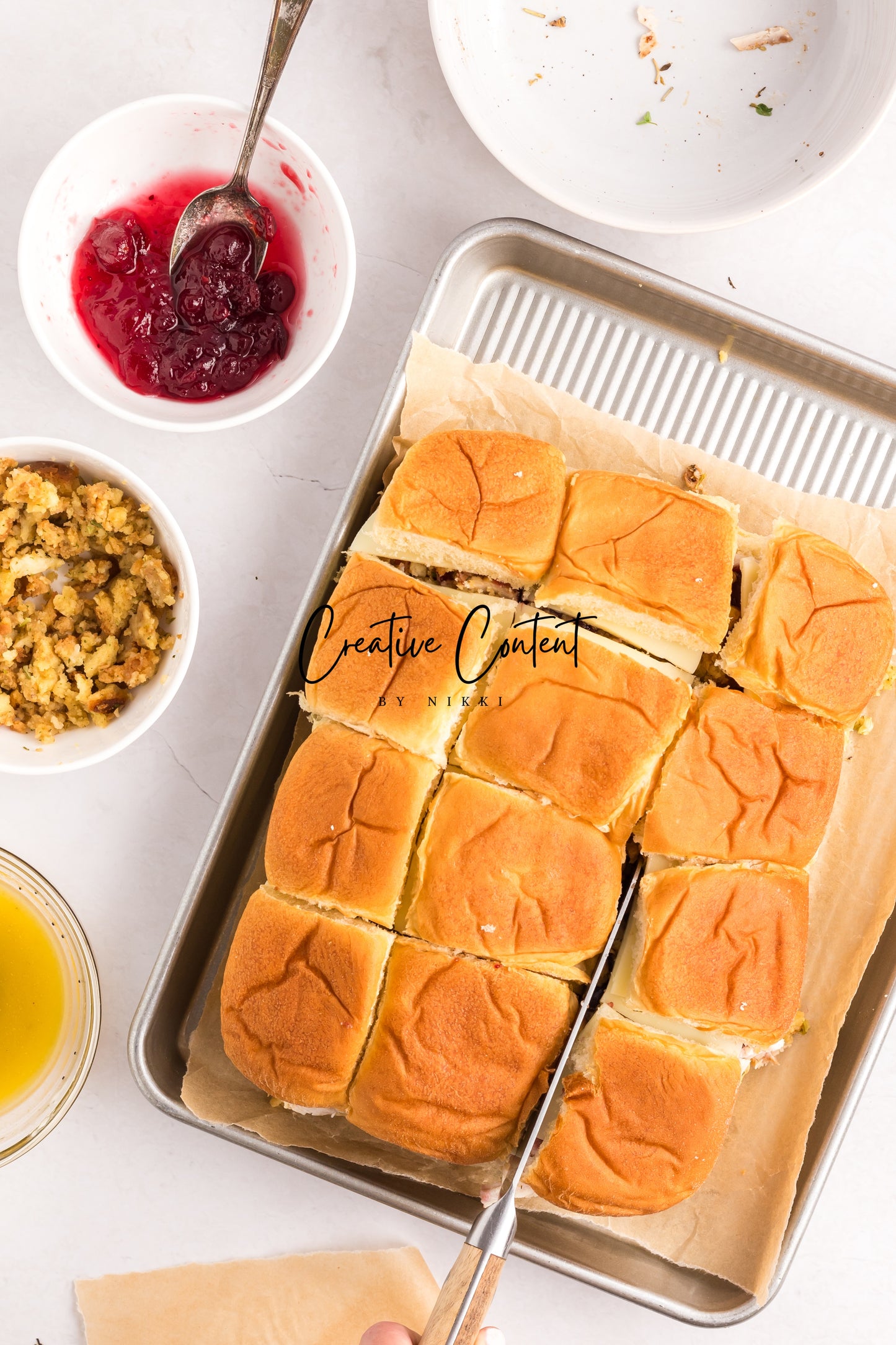 Turkey Sliders With Cranberry Sauce - Exclusive