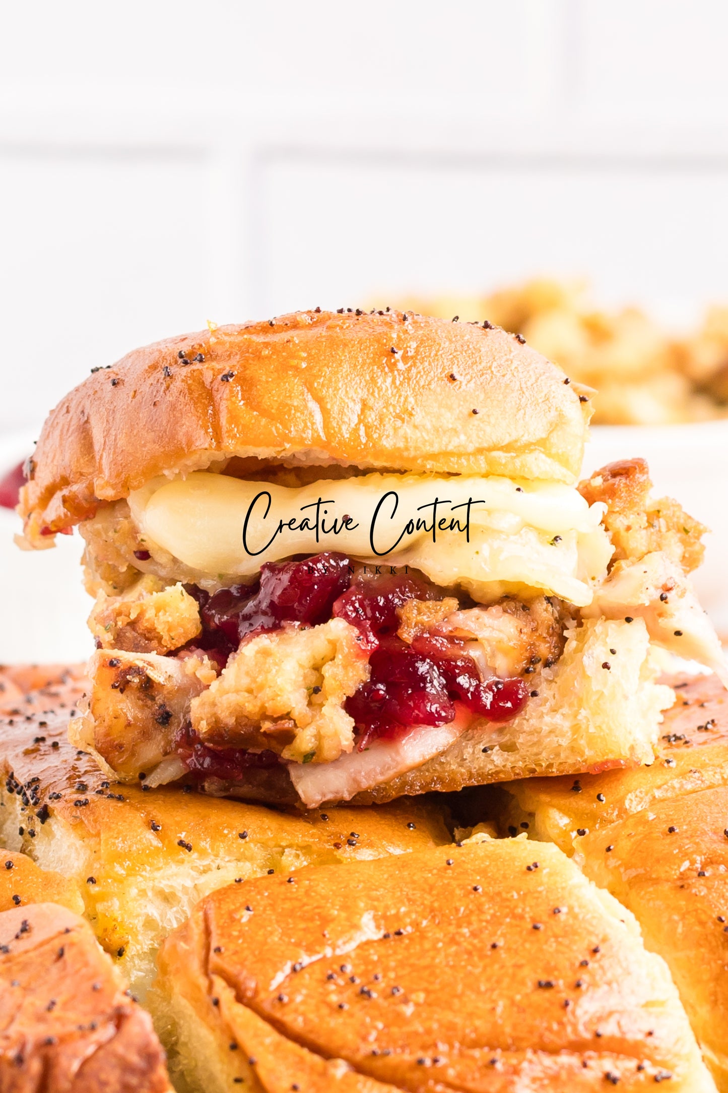 Turkey Sliders With Cranberry Sauce - Exclusive