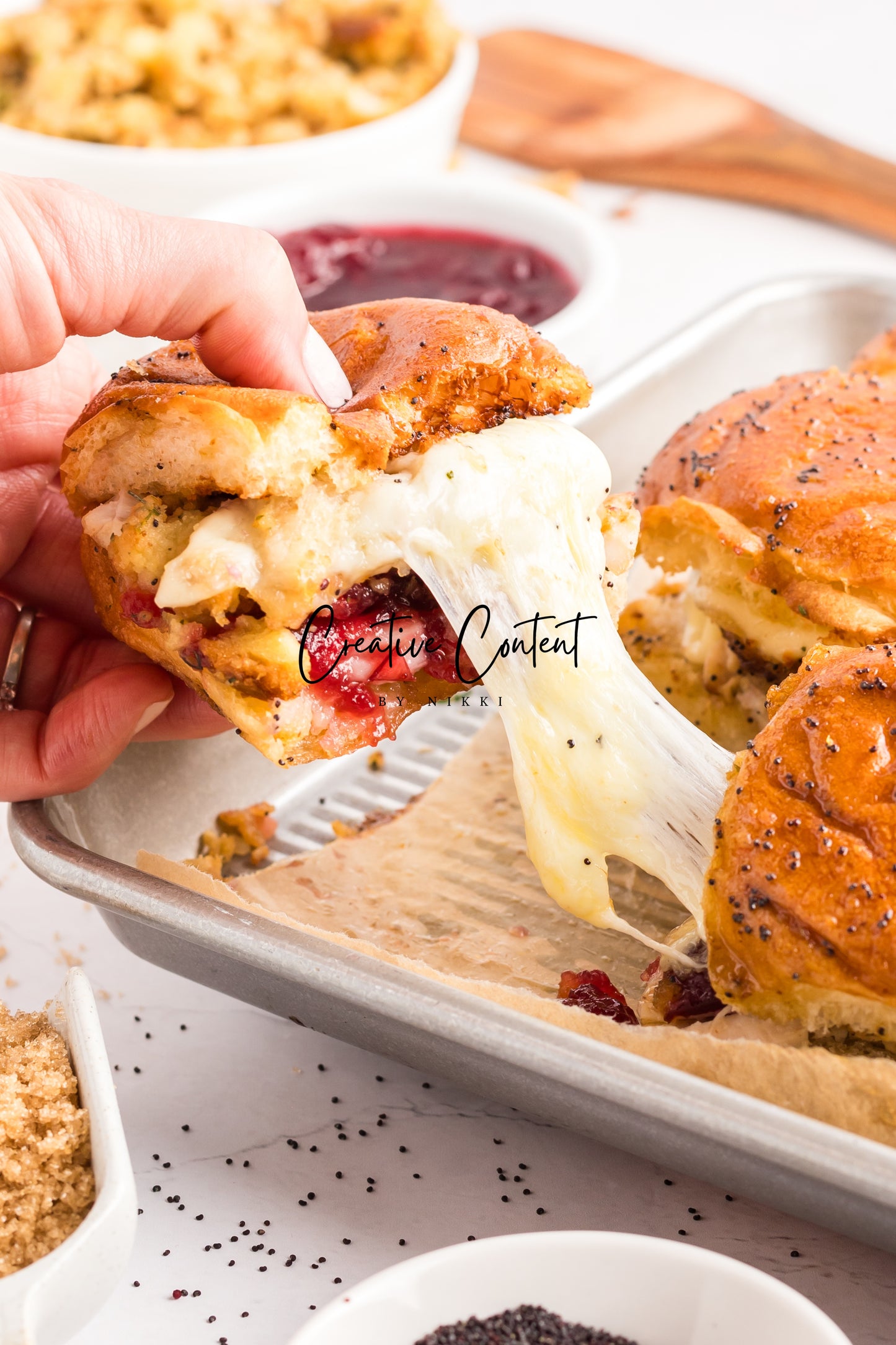 Turkey Sliders With Cranberry Sauce - Exclusive