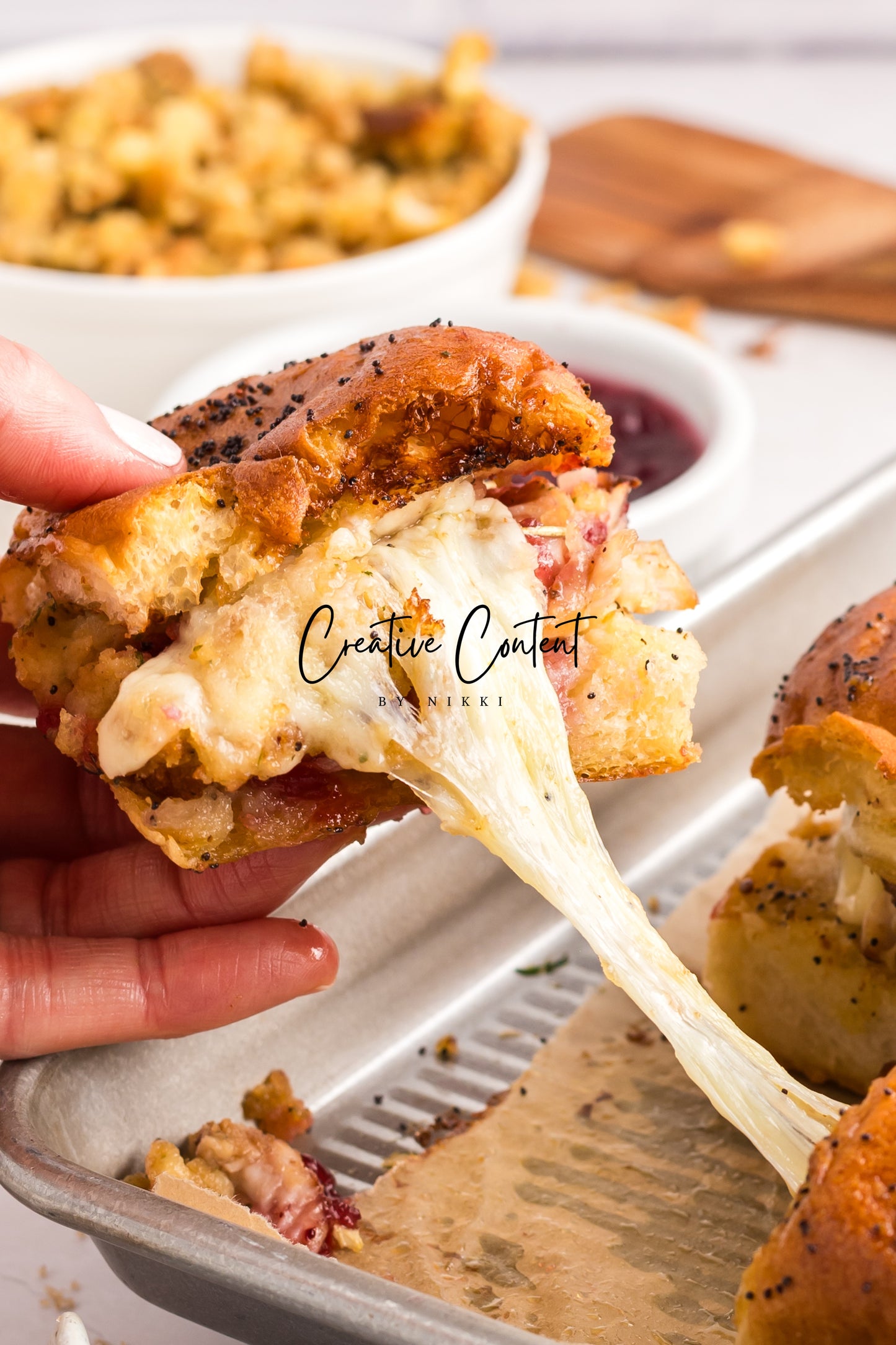Turkey Sliders With Cranberry Sauce - Exclusive