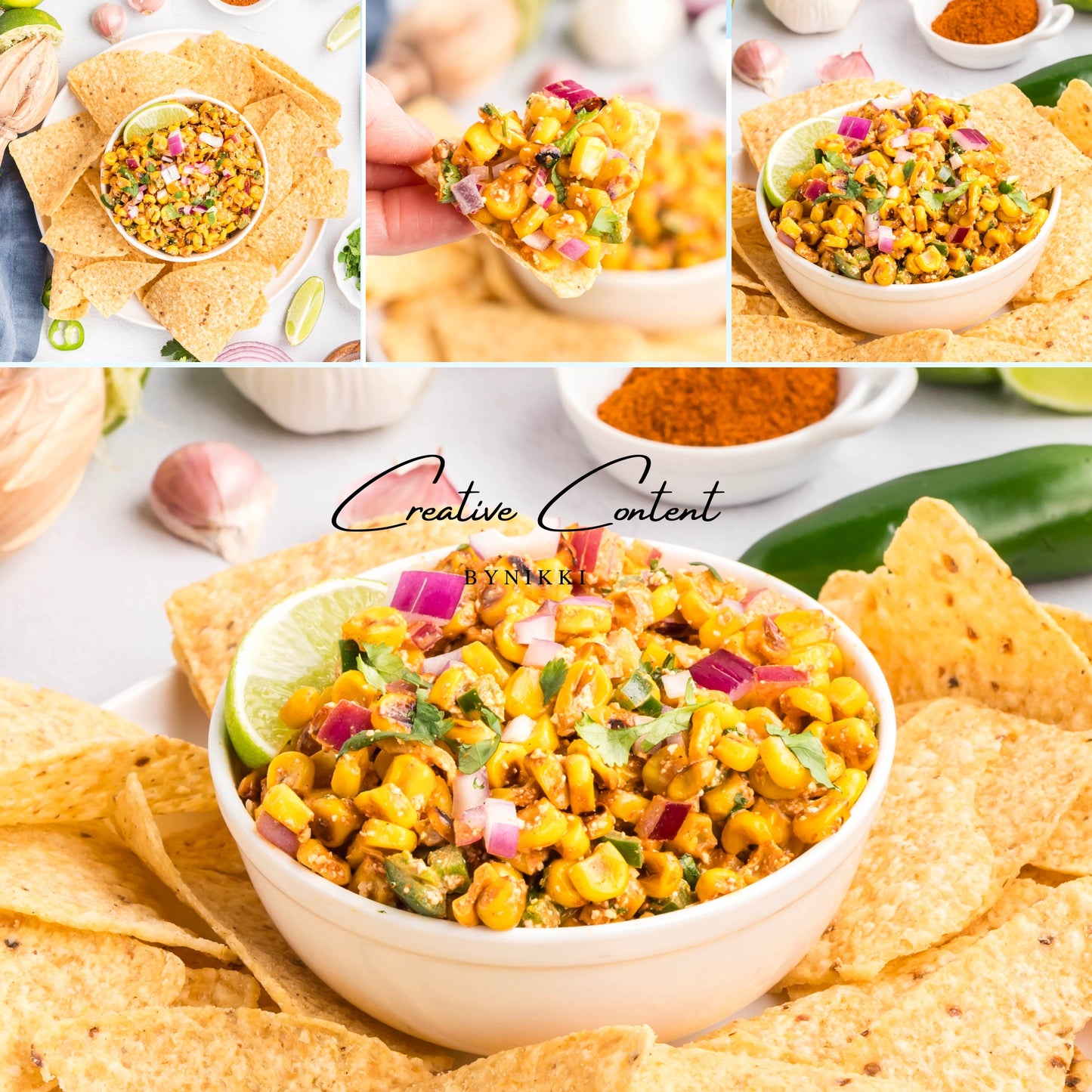 Elote Corn Dip - Exclusive (18 heroes - 9 white dish / 9 colorful dish)