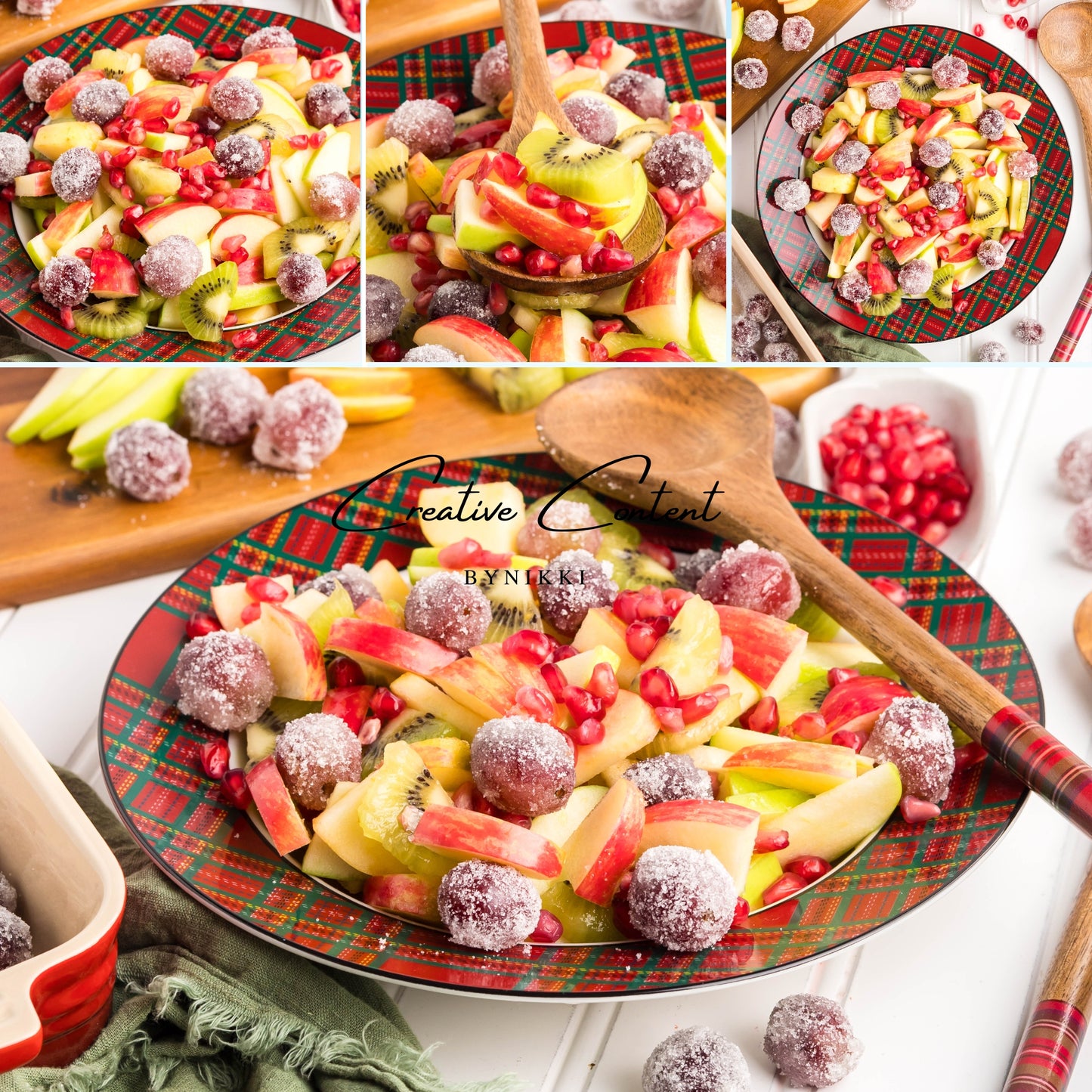 Christmas Fruit Salad - Set 2 of 2