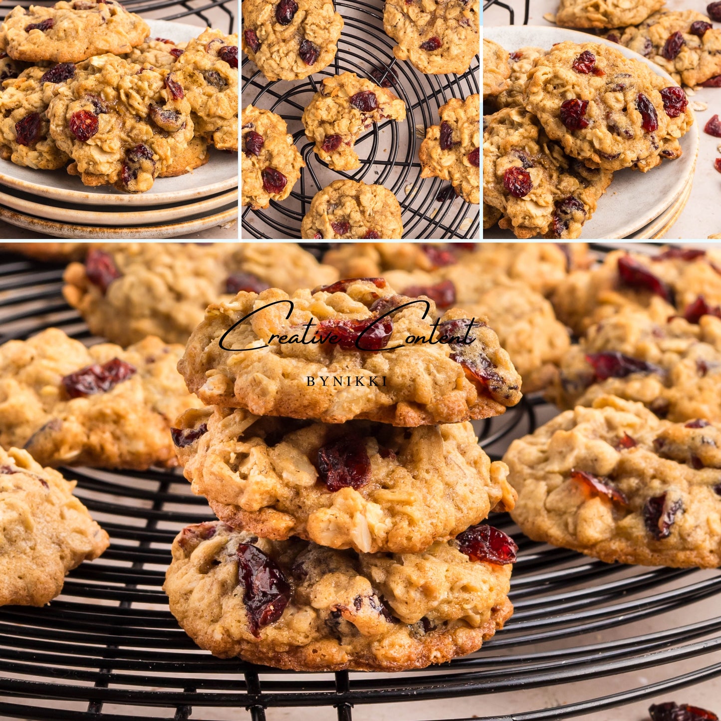 Cranberry Oatmeal Cookies - Set 2 of 2