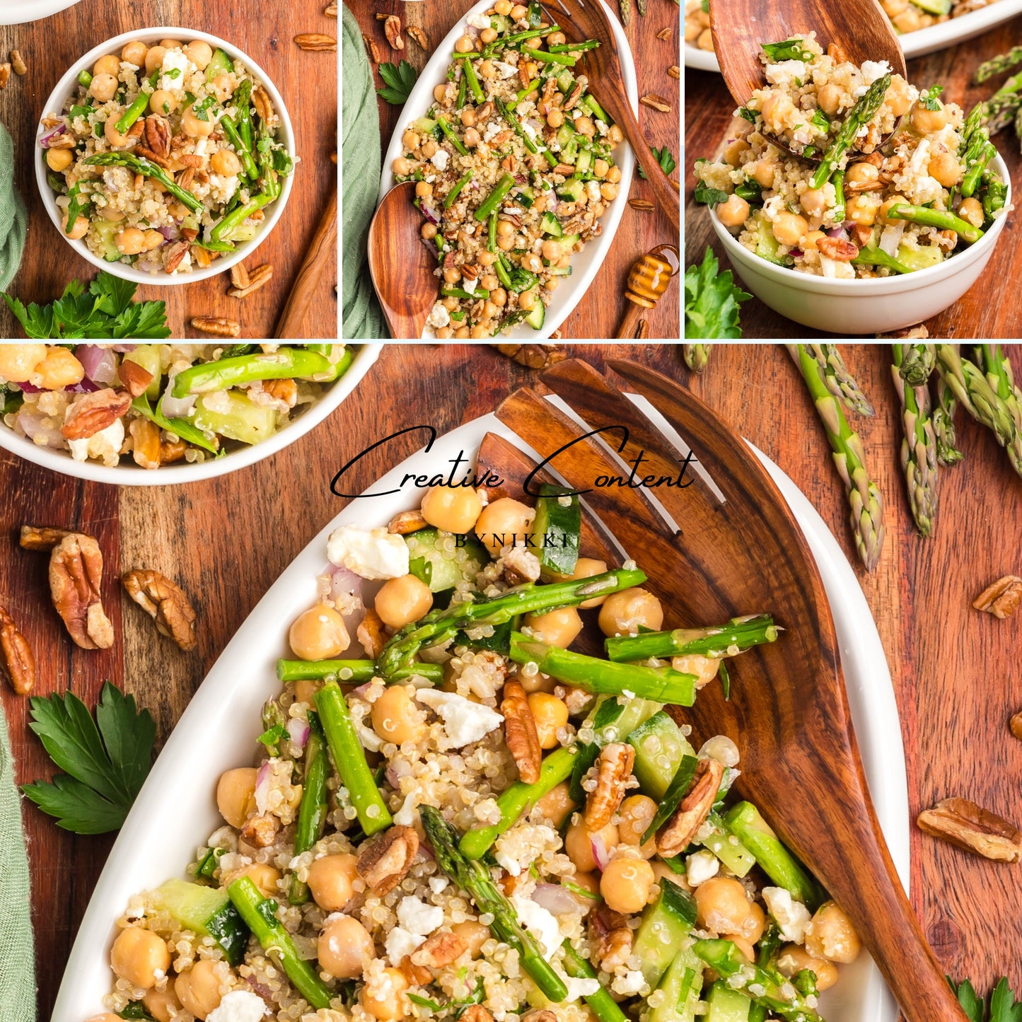 Quinoa Chickpea Salad - Set 2 of 2