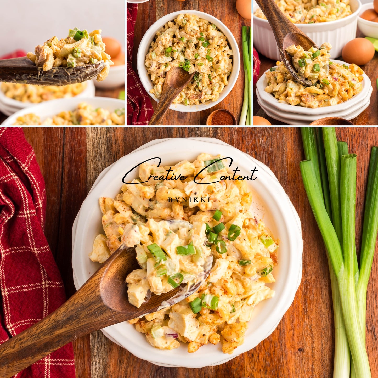 Deviled Egg Pasta Salad - Set 2 of 2