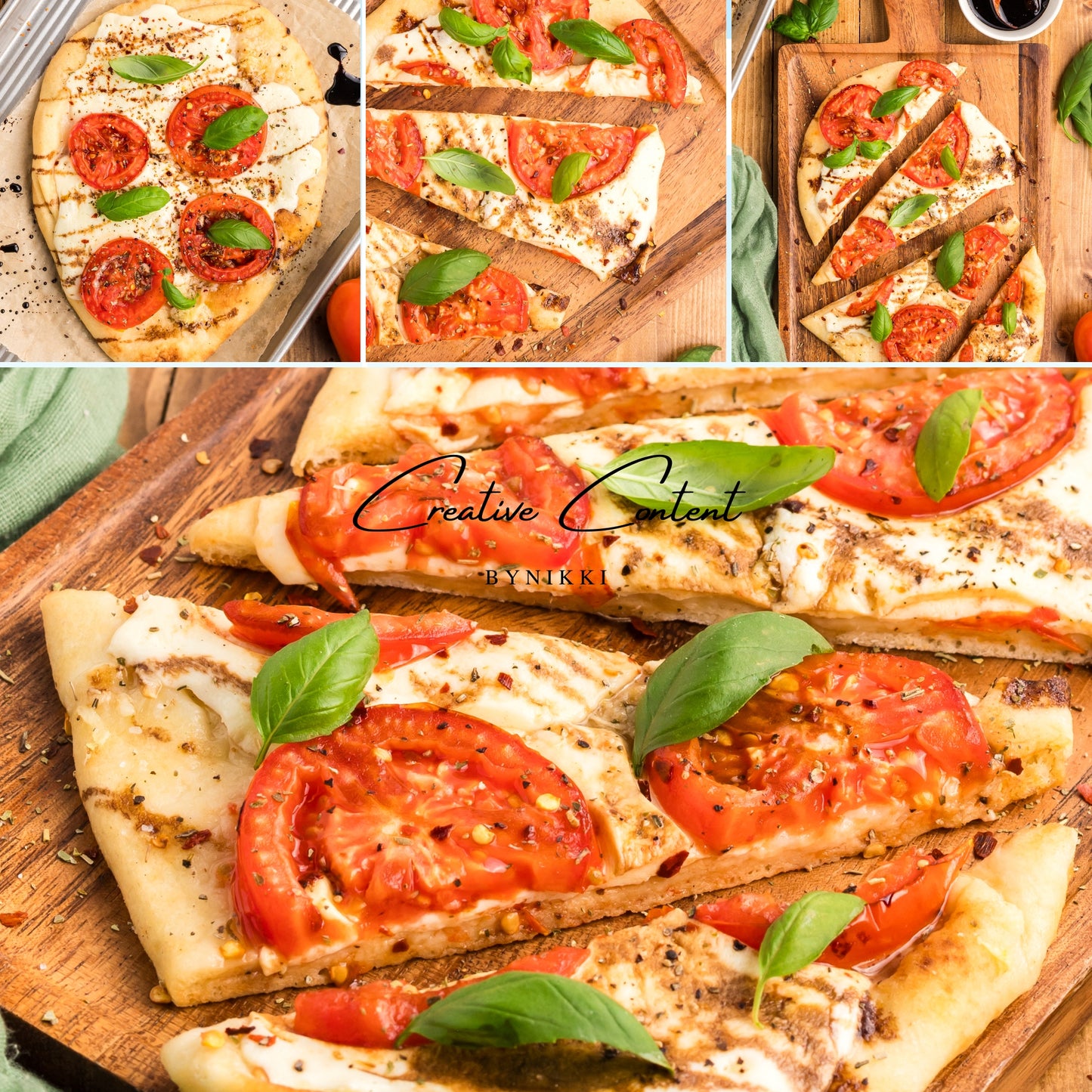 Flat Bread Pizza - Set 2 of 2