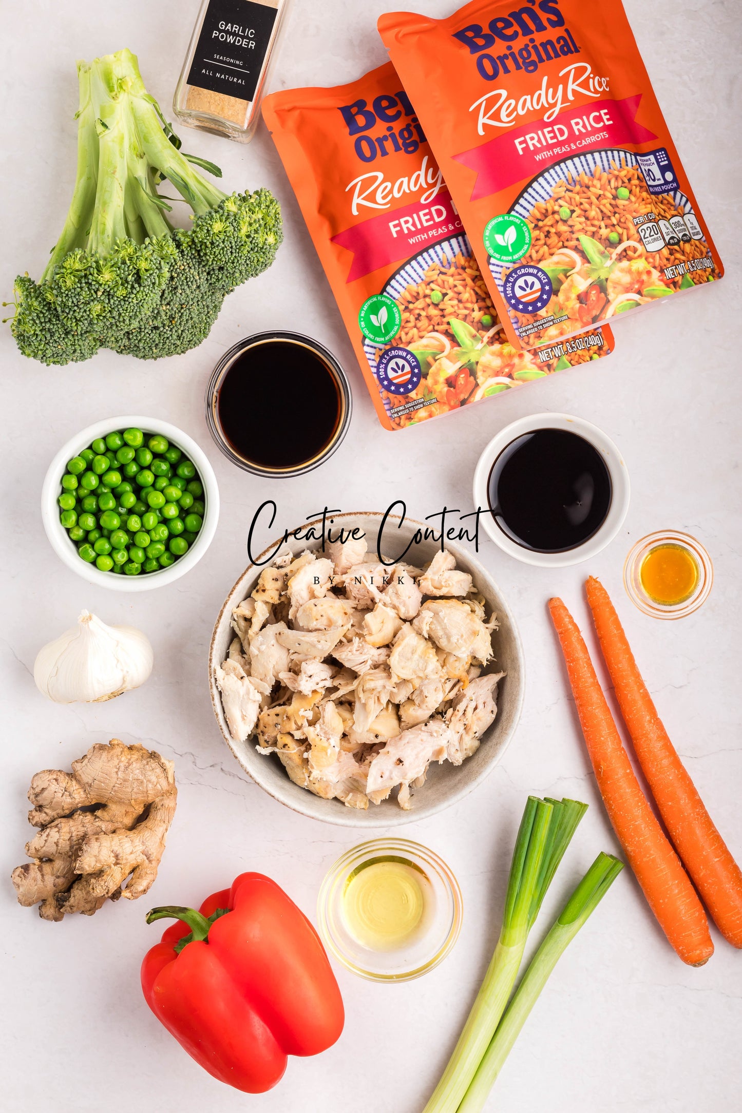 Easy One Pot Teriyaki Chicken and Rice Bowl - Set 2 of 2