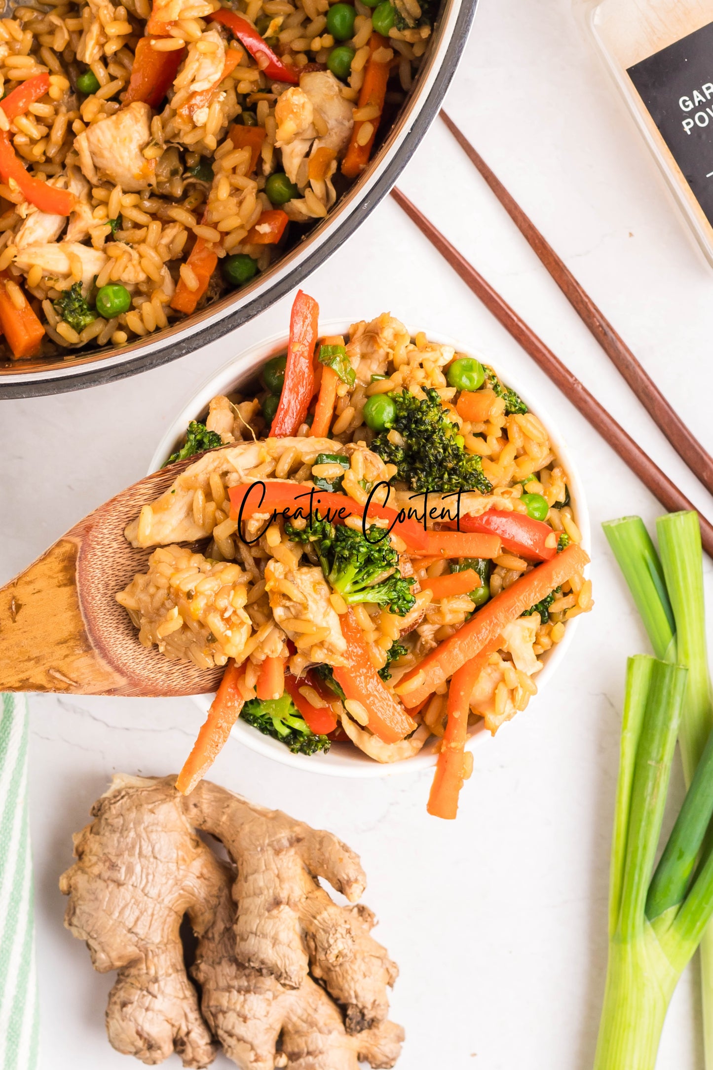 Easy One Pot Teriyaki Chicken and Rice Bowl - Set 1 of 2