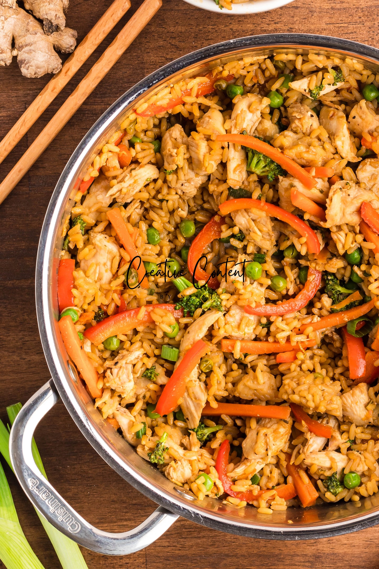 Easy One Pot Teriyaki Chicken and Rice Bowl - Set 2 of 2