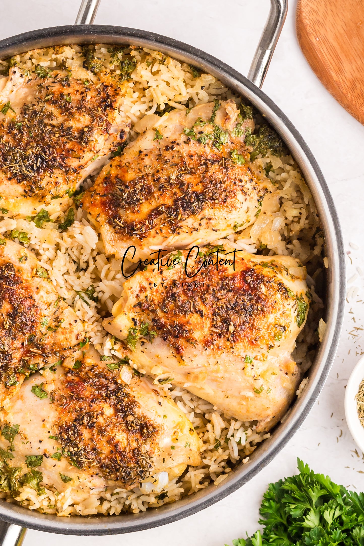Baked Chicken and Rice - Exclusive