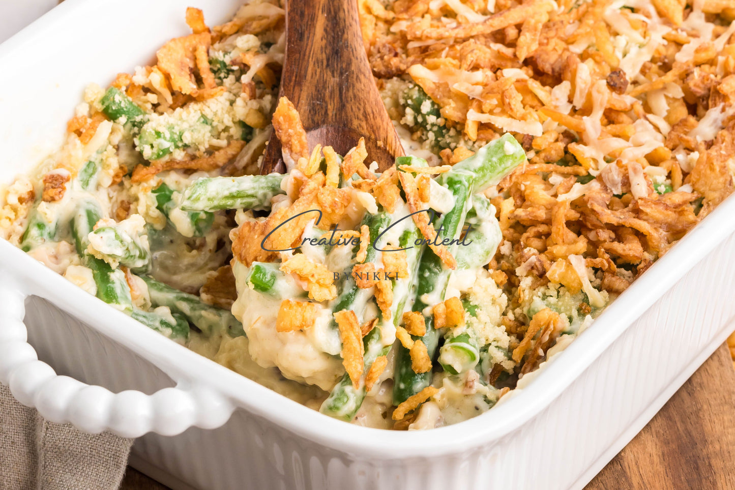 Fresh Green Beans In Green Bean Casserole - Exclusive