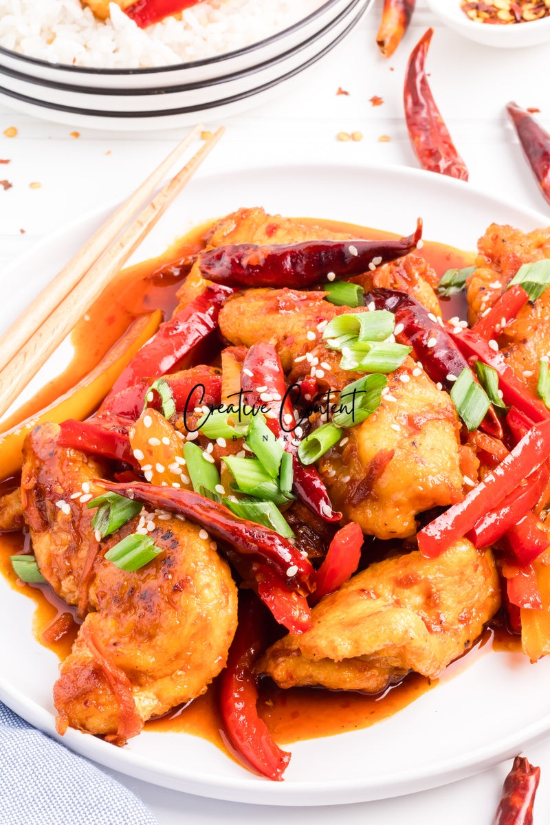 Hot and Spicy Chicken - Set 3 of 3