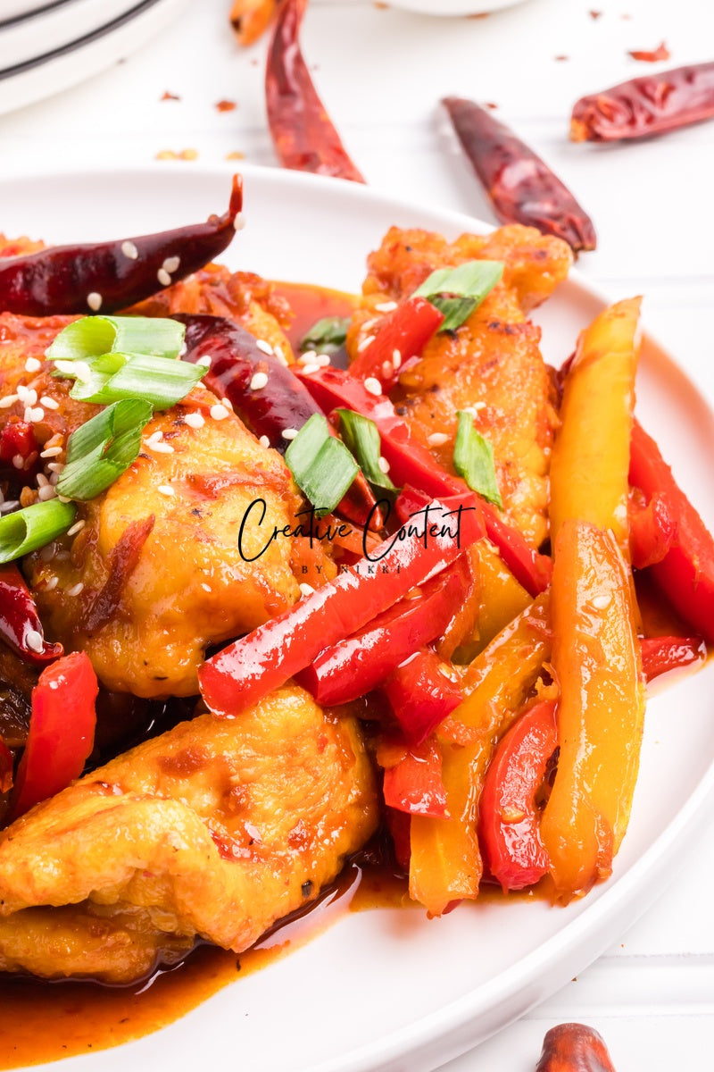 Hot and Spicy Chicken - Set 3 of 3