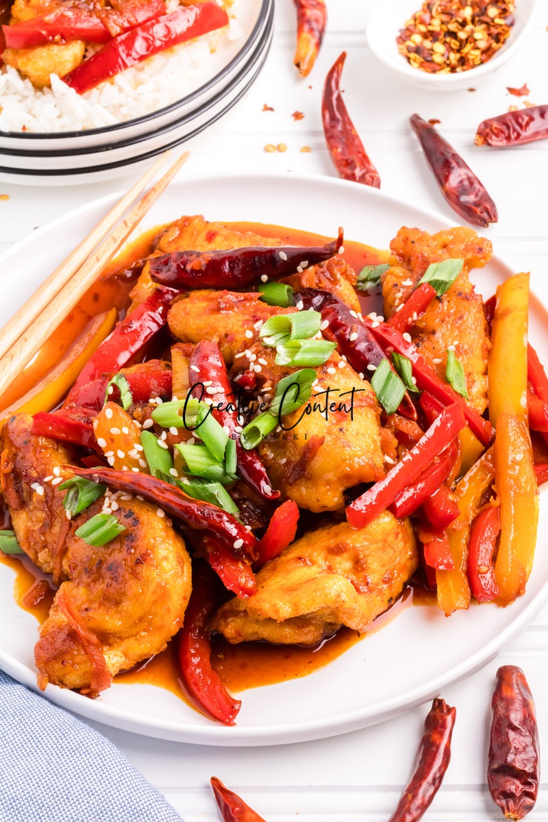 Hot and Spicy Chicken - Set 3 of 3