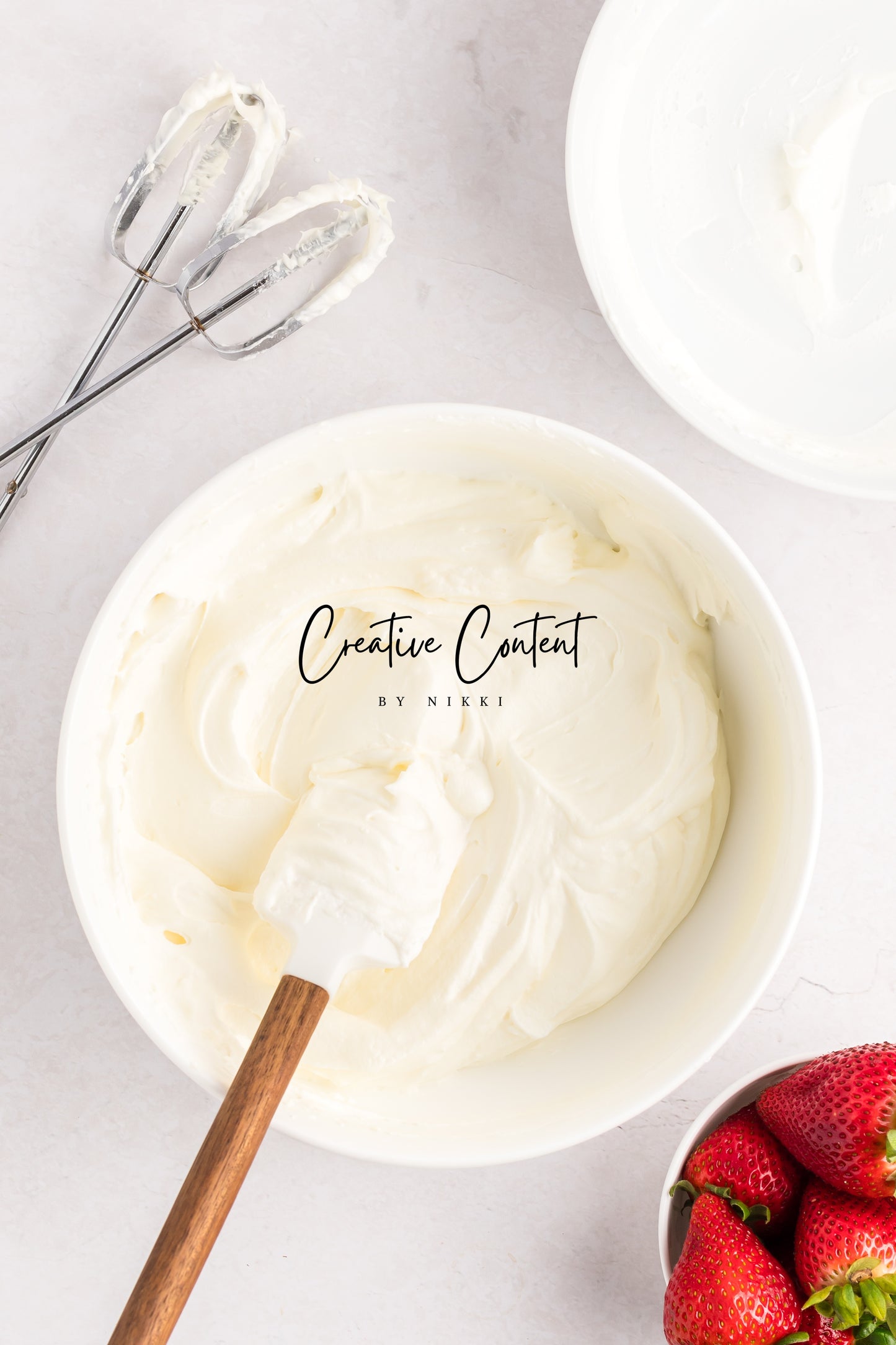 No Bake Strawberry Cheesecake Parfaits - Set 2 of 2
