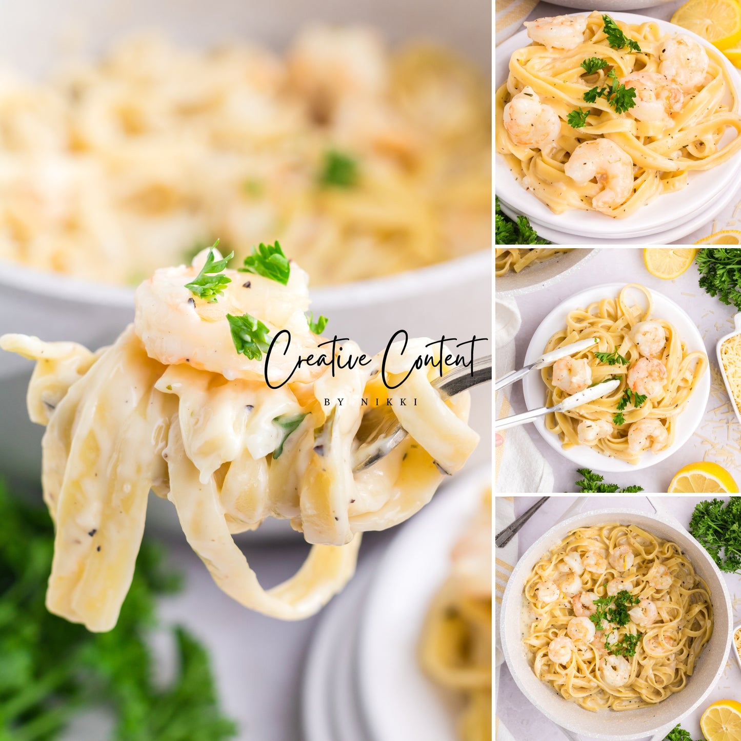 Creamy Shrimp Pasta - 1 of 2