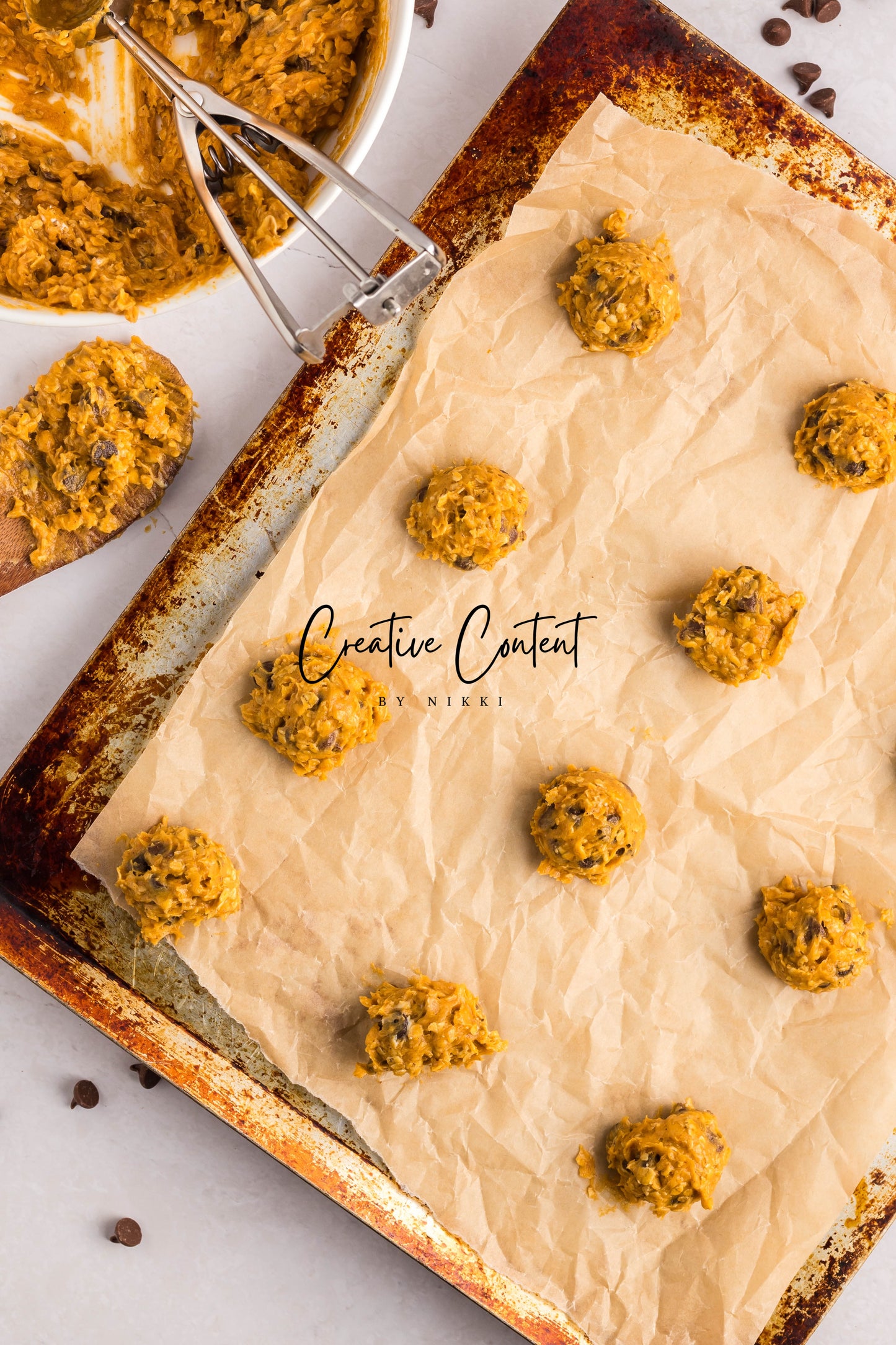 Pumpkin Oatmeal Chocolate Chip Cookies - Exclusive