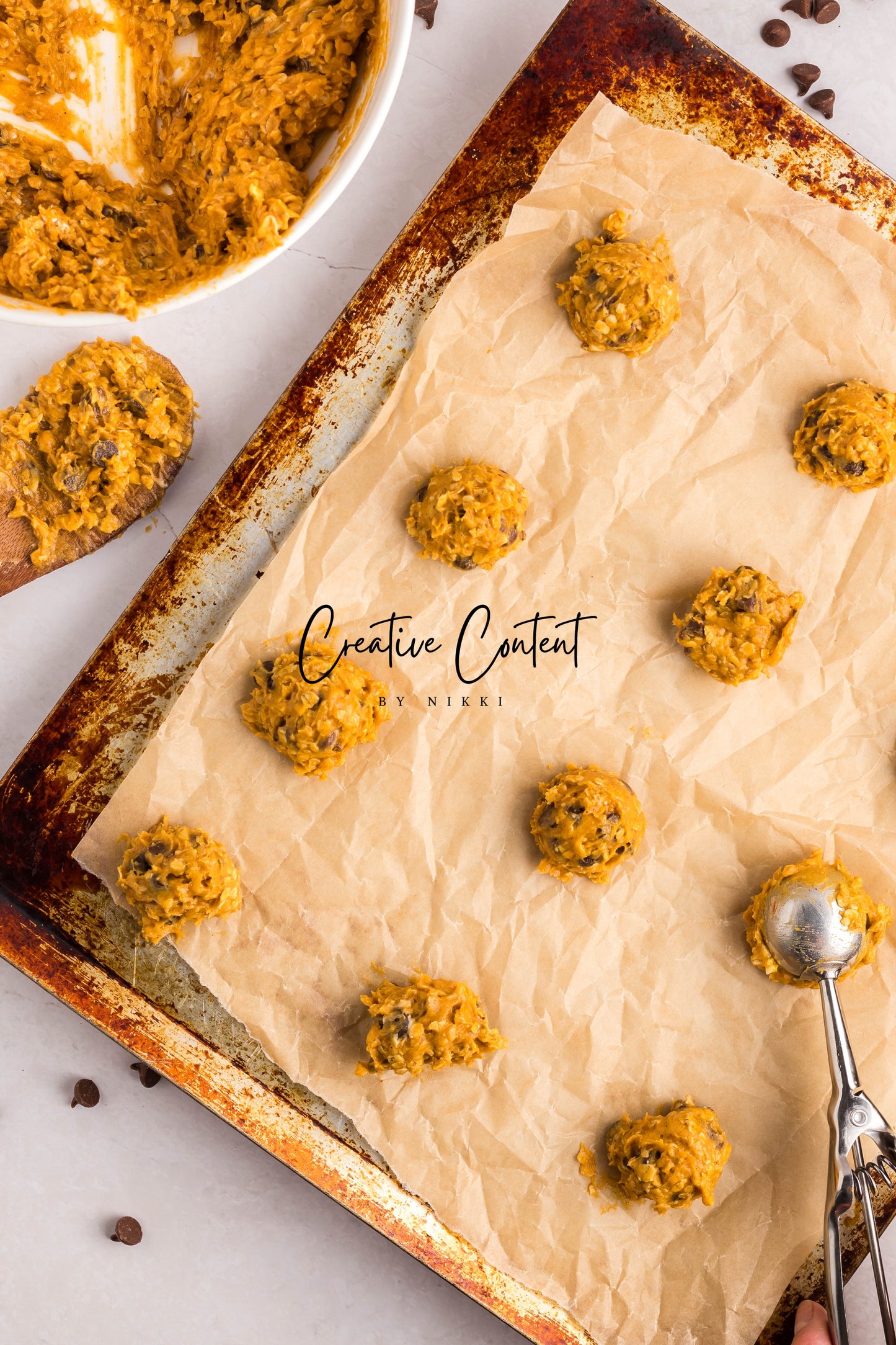 Pumpkin Oatmeal Chocolate Chip Cookies - Exclusive