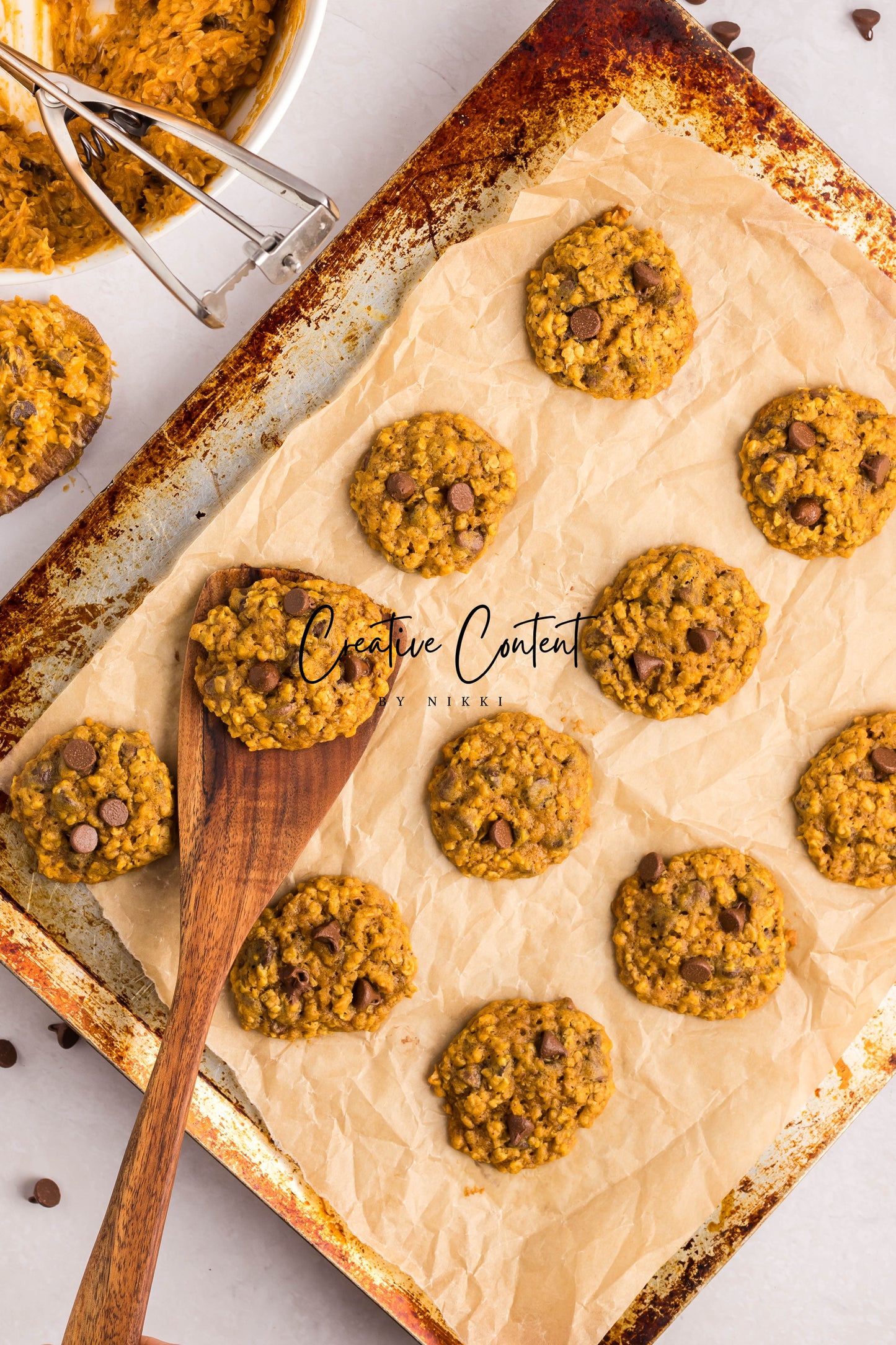 Pumpkin Oatmeal Chocolate Chip Cookies - Exclusive