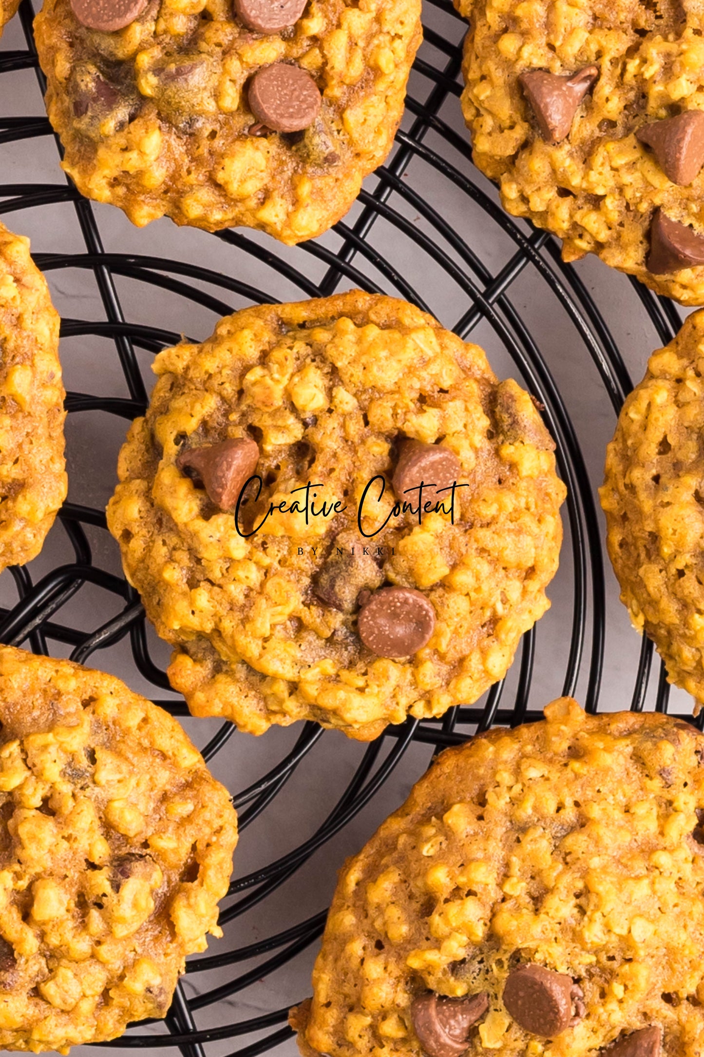 Pumpkin Oatmeal Chocolate Chip Cookies - Exclusive