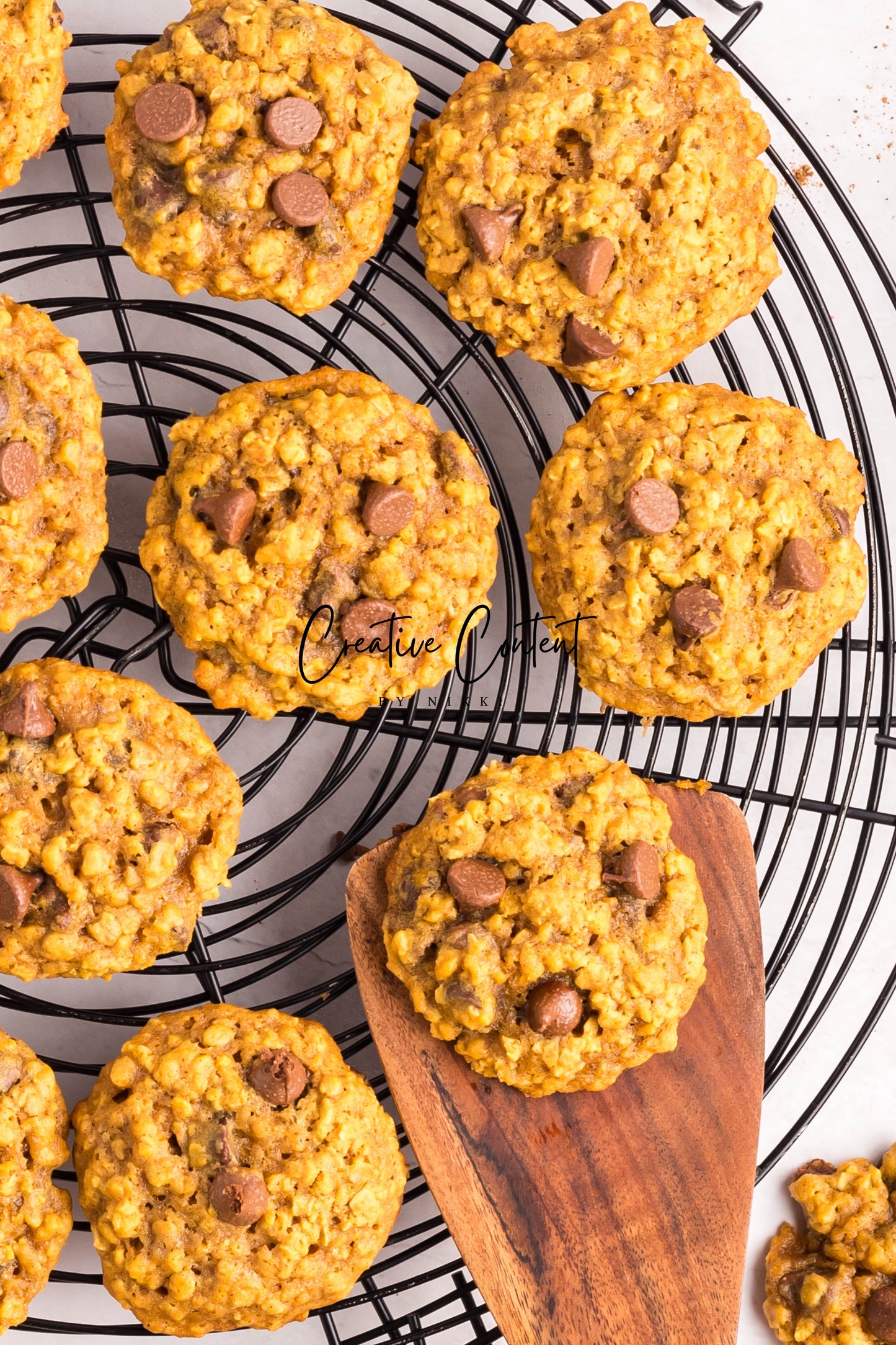 Pumpkin Oatmeal Chocolate Chip Cookies - Exclusive