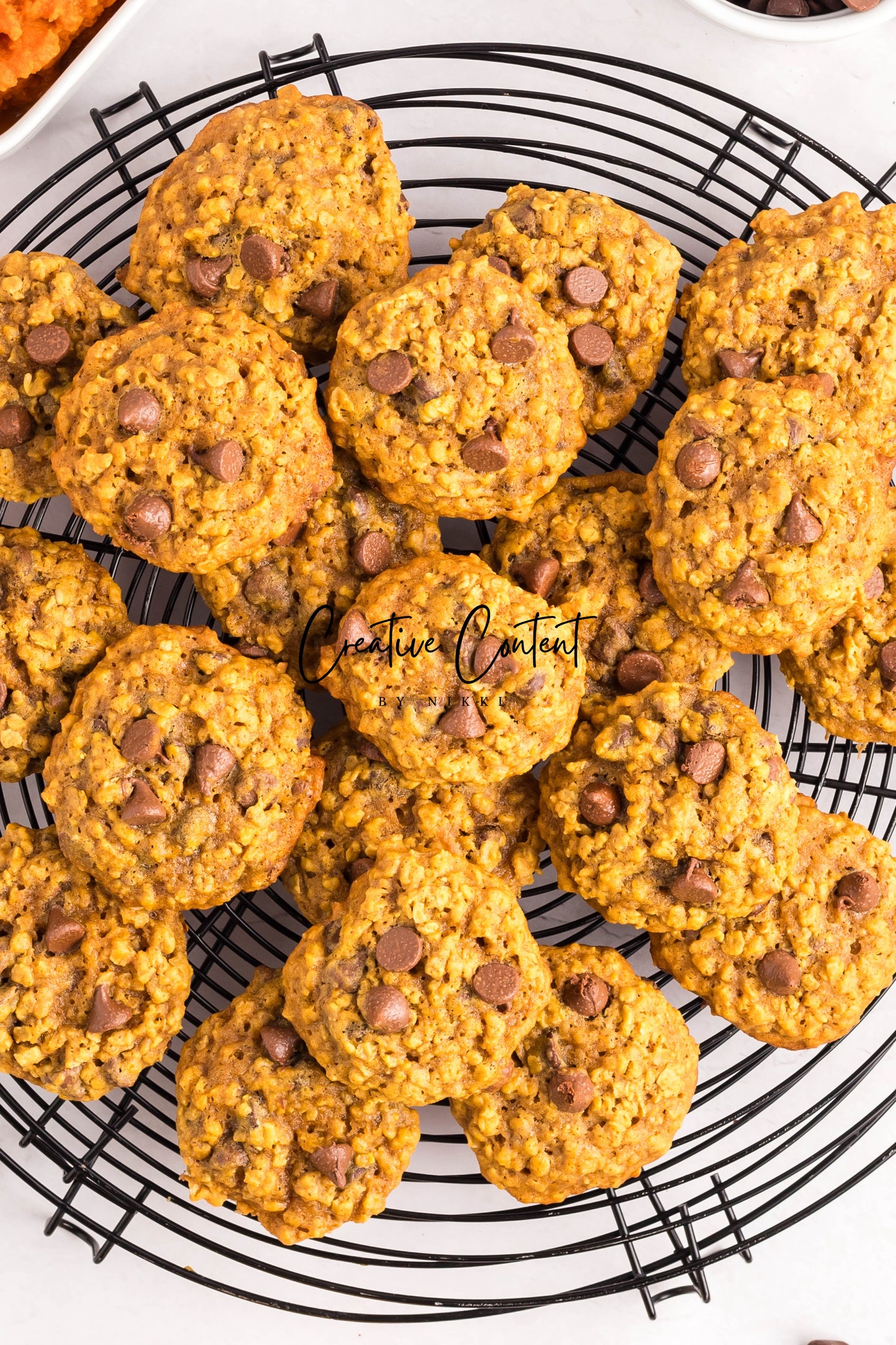 Pumpkin Oatmeal Chocolate Chip Cookies - Exclusive