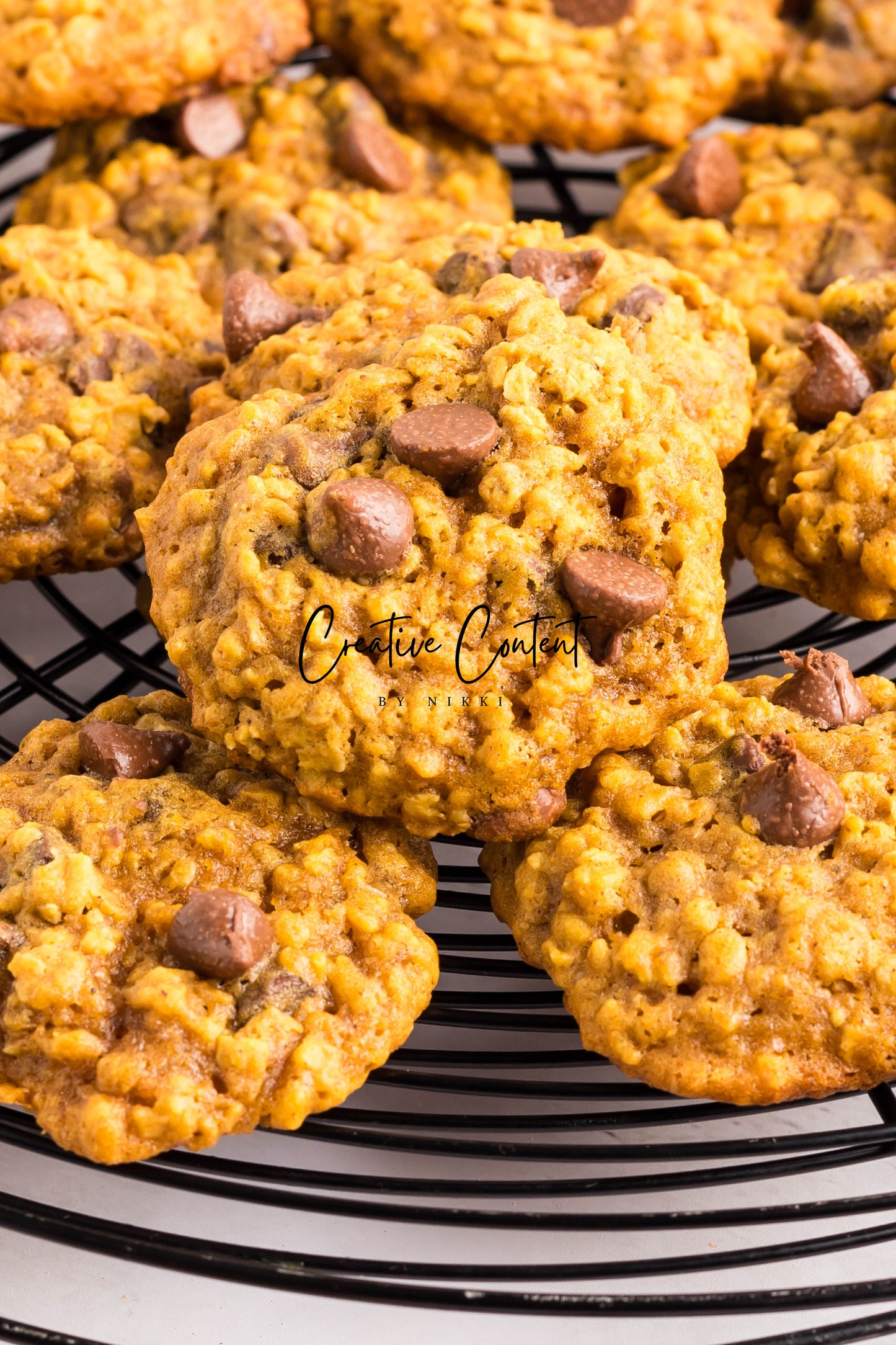 Pumpkin Oatmeal Chocolate Chip Cookies - Exclusive