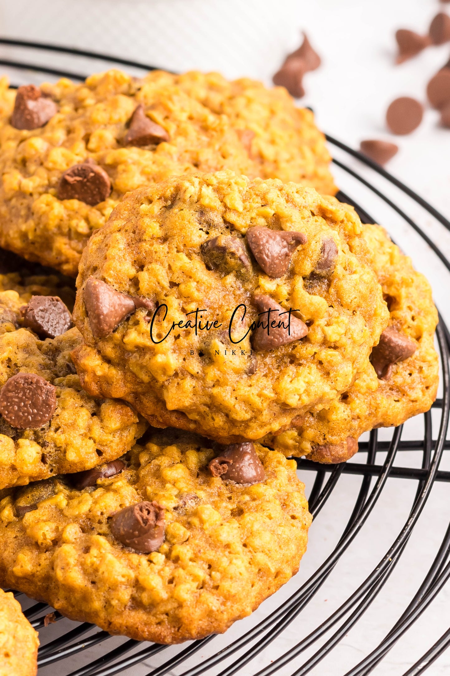 Pumpkin Oatmeal Chocolate Chip Cookies - Exclusive