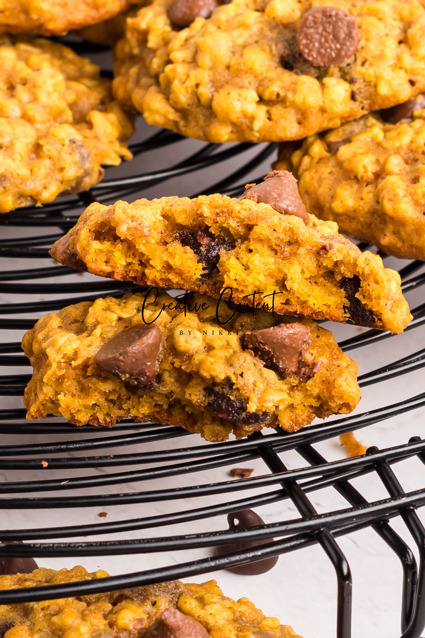 Pumpkin Oatmeal Chocolate Chip Cookies - Exclusive